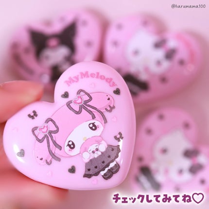 ポンデクルール サンリオキャラクターズ うるうるハートデザイン マルチカラーパウダー/Pon de Couleur/単色アイシャドウを使ったクチコミ(10枚目)