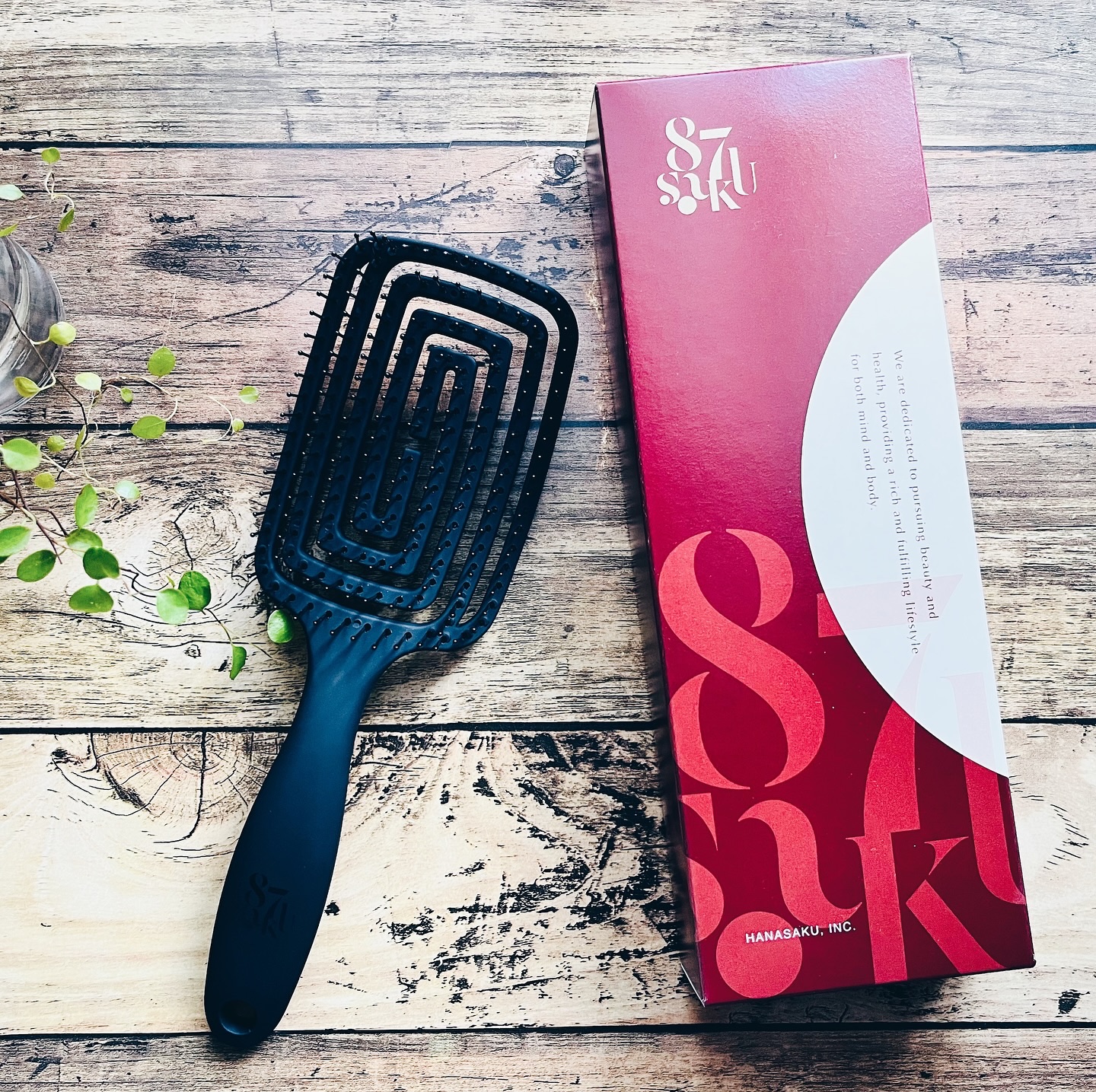 87saku ハナサク 速乾ブラシ/87saku/ヘアブラシを使ったクチコミ（1枚目）