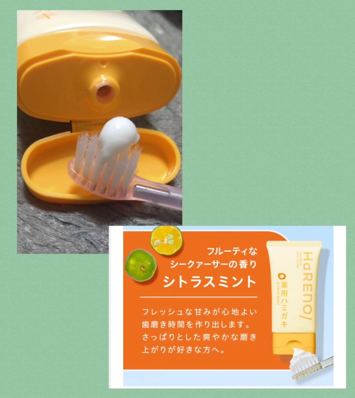 HaRENO 薬用ハミガキ/HaRENO/歯磨き粉を使ったクチコミ（2枚目）