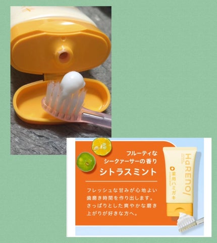 HaRENO/TOOTHPASTE 薬用ハミガキ/HaRENO/歯磨き粉を使ったクチコミ(2枚目)