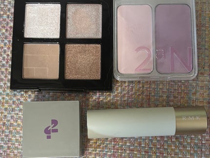 デュアルチーク 【新】01 コットンキャンディバイオレット/2aN/パウダーチークを使ったクチコミ(1枚目)