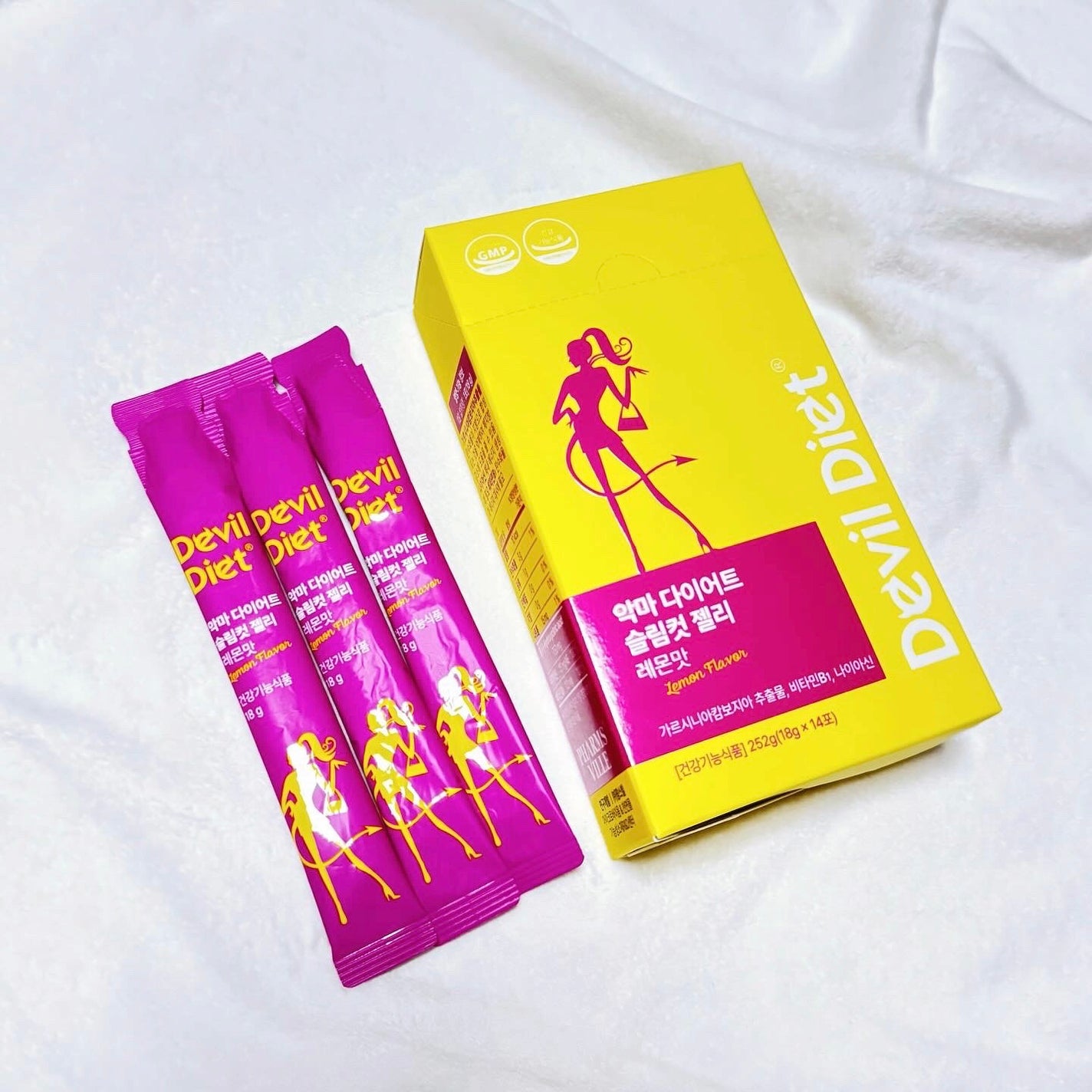 悪魔ダイエット スリムカットゼリー/ファームスビル/ゼリー飲料を使ったクチコミ(1枚目)