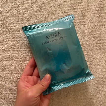 アロマボディシート/AYURA/ボディシートを使ったクチコミ(1枚目)