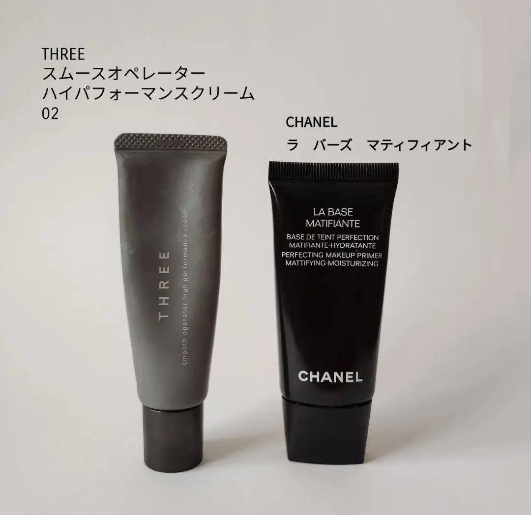 スムースオペレーターハイパフォーマンスクリーム 02/THREE/化粧下地を使ったクチコミ（1枚目）