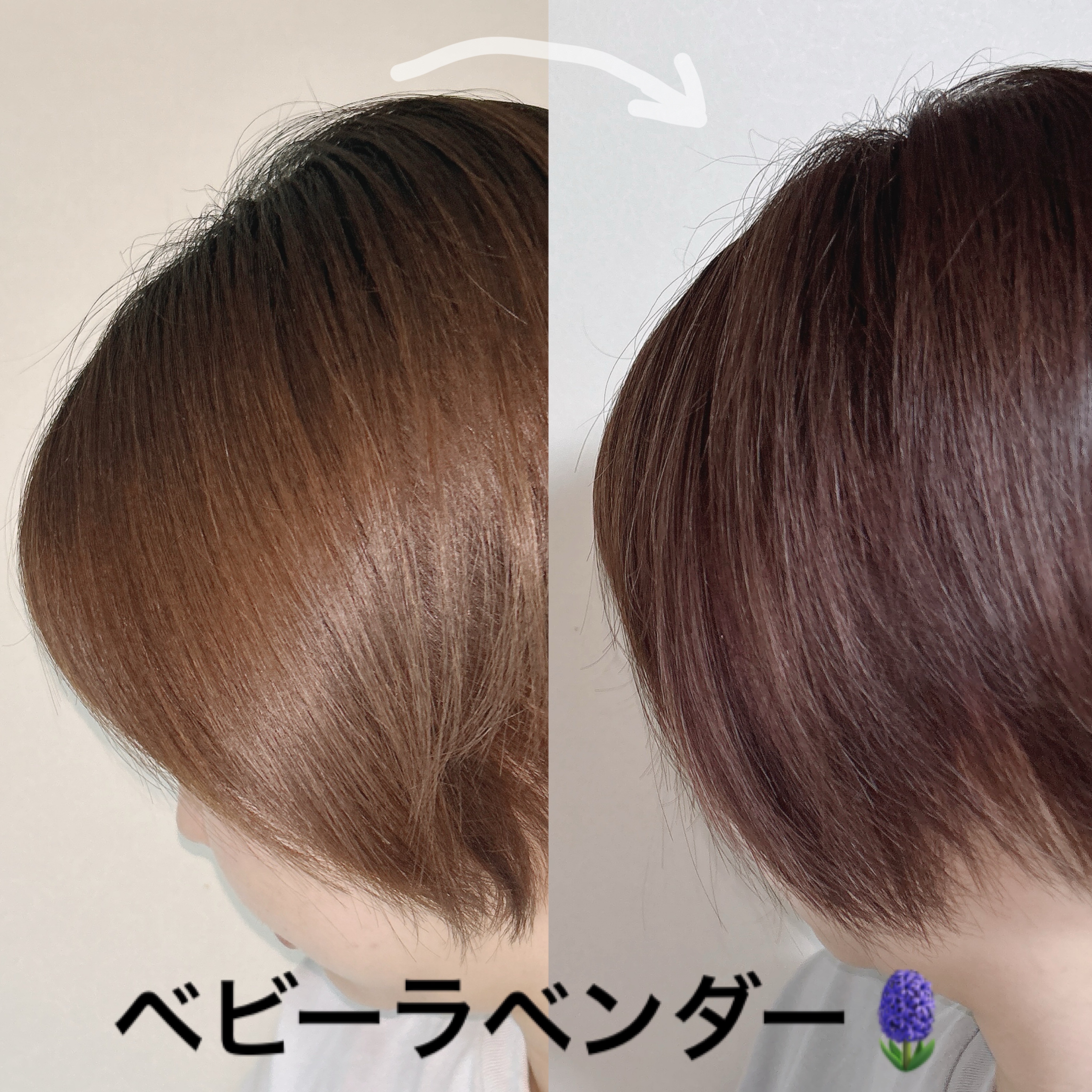 ホイップヘアカラー/ビューティラボ/ヘアカラーを使ったクチコミ（1枚目）