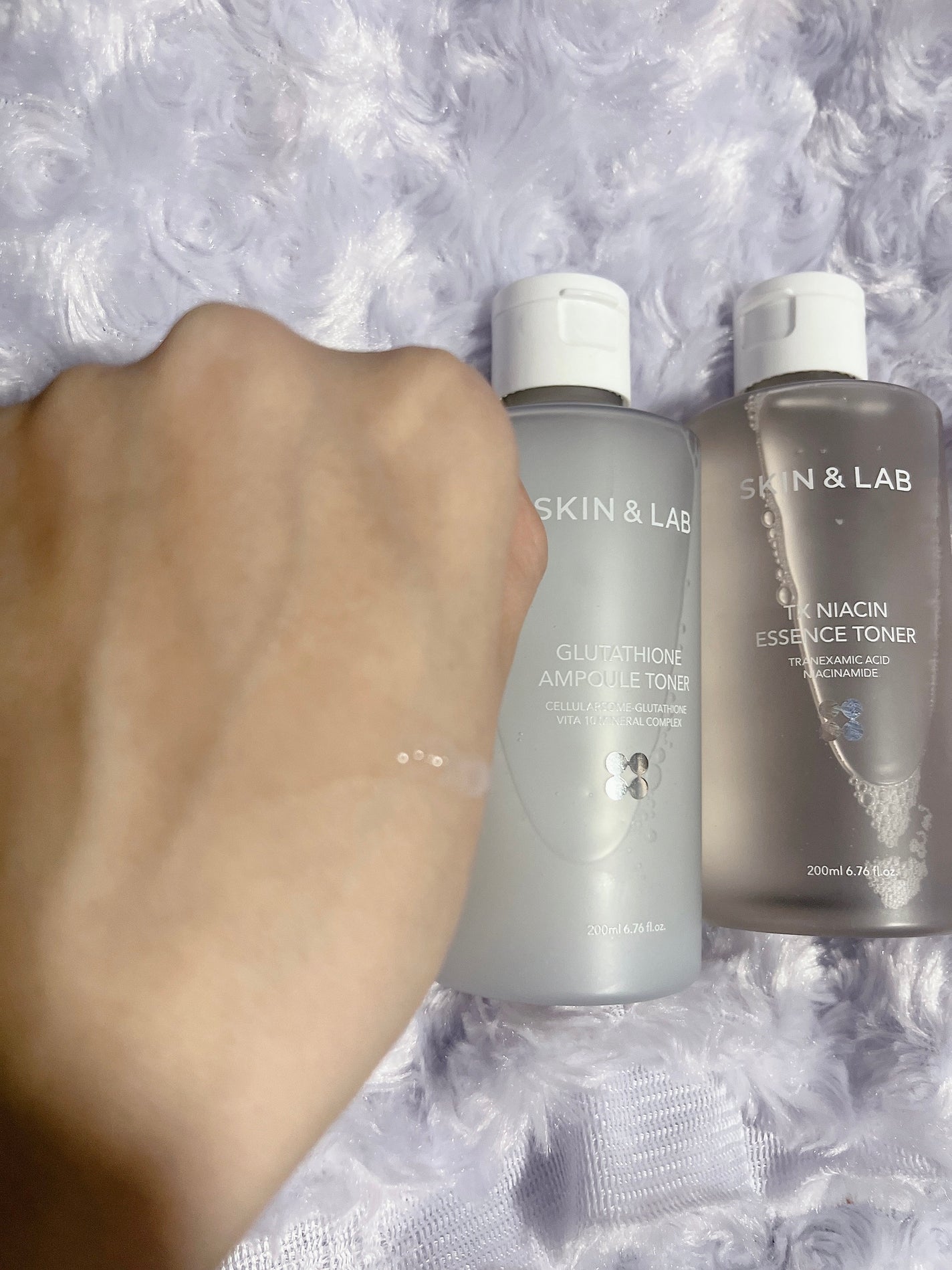 グルタチオンアンプルトナー/SKIN&LAB/化粧水を使ったクチコミ(3枚目)