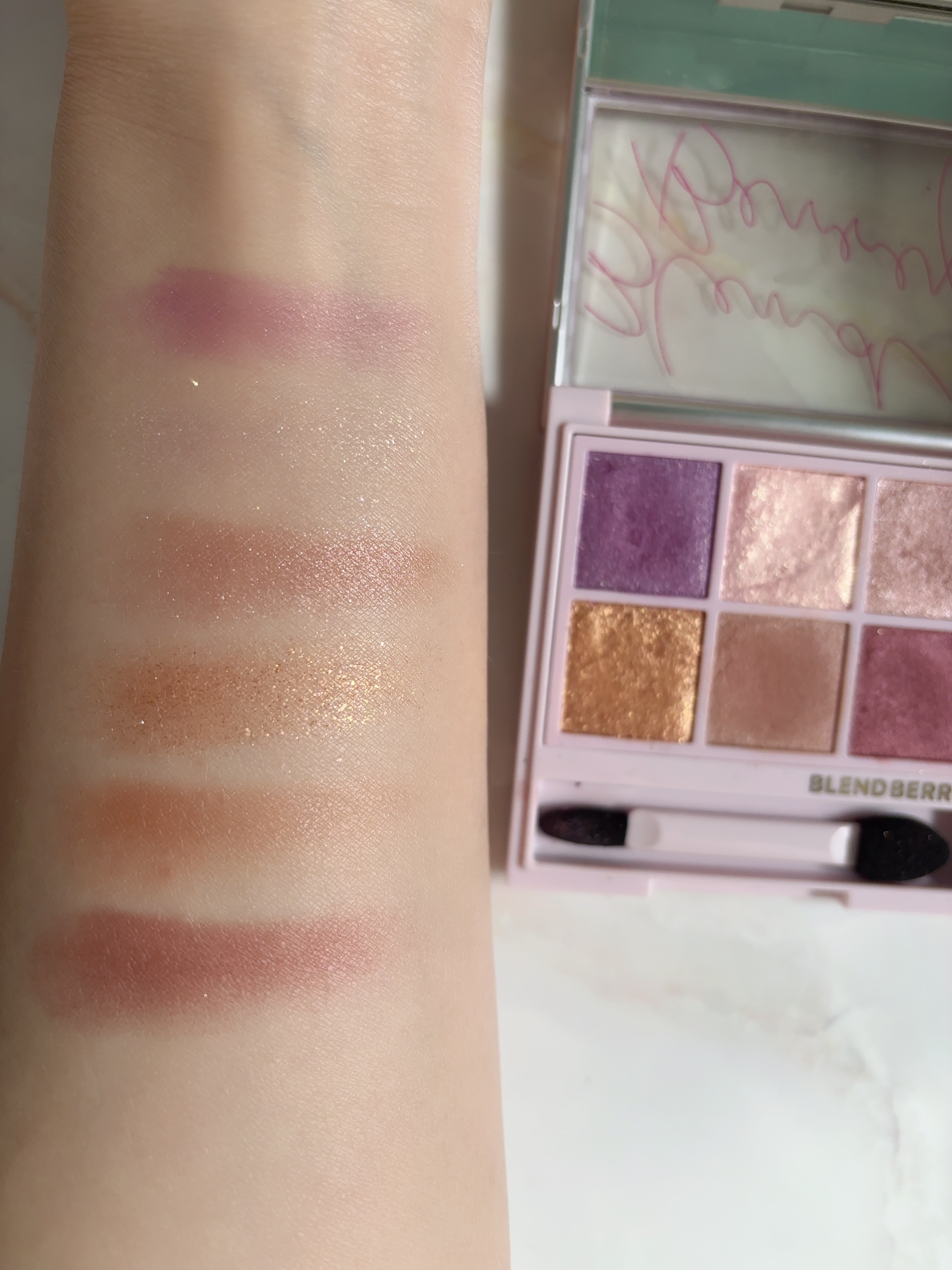 オーラクリエイション/BLEND BERRY/アイシャドウパレットを使ったクチコミ（3枚目）