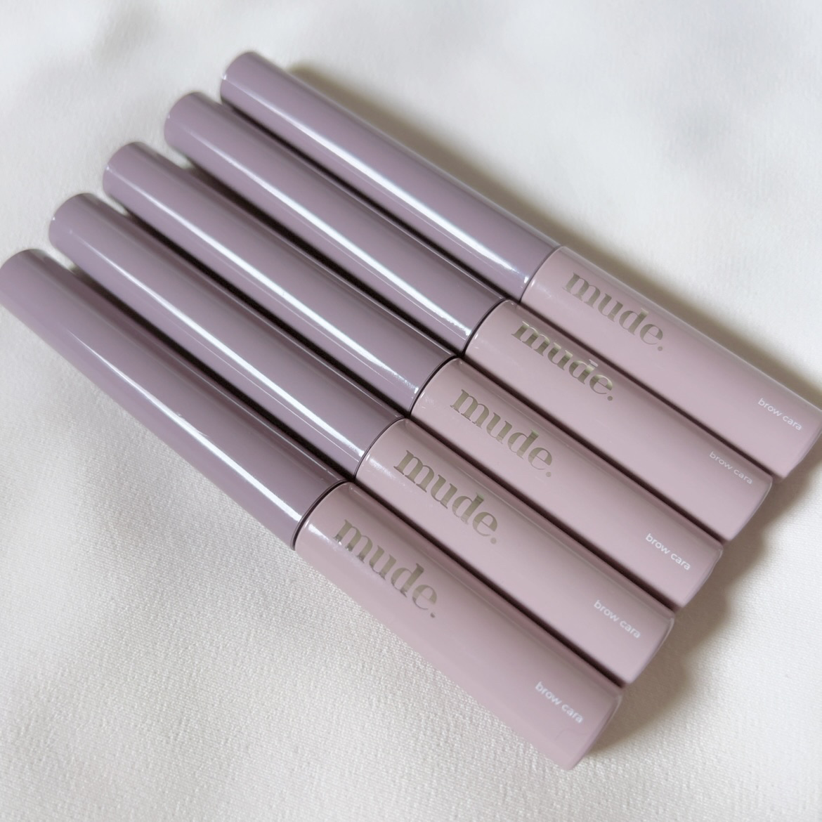 インスパイアスキニーブロウカラ/mude/眉マスカラを使ったクチコミ（2枚目）
