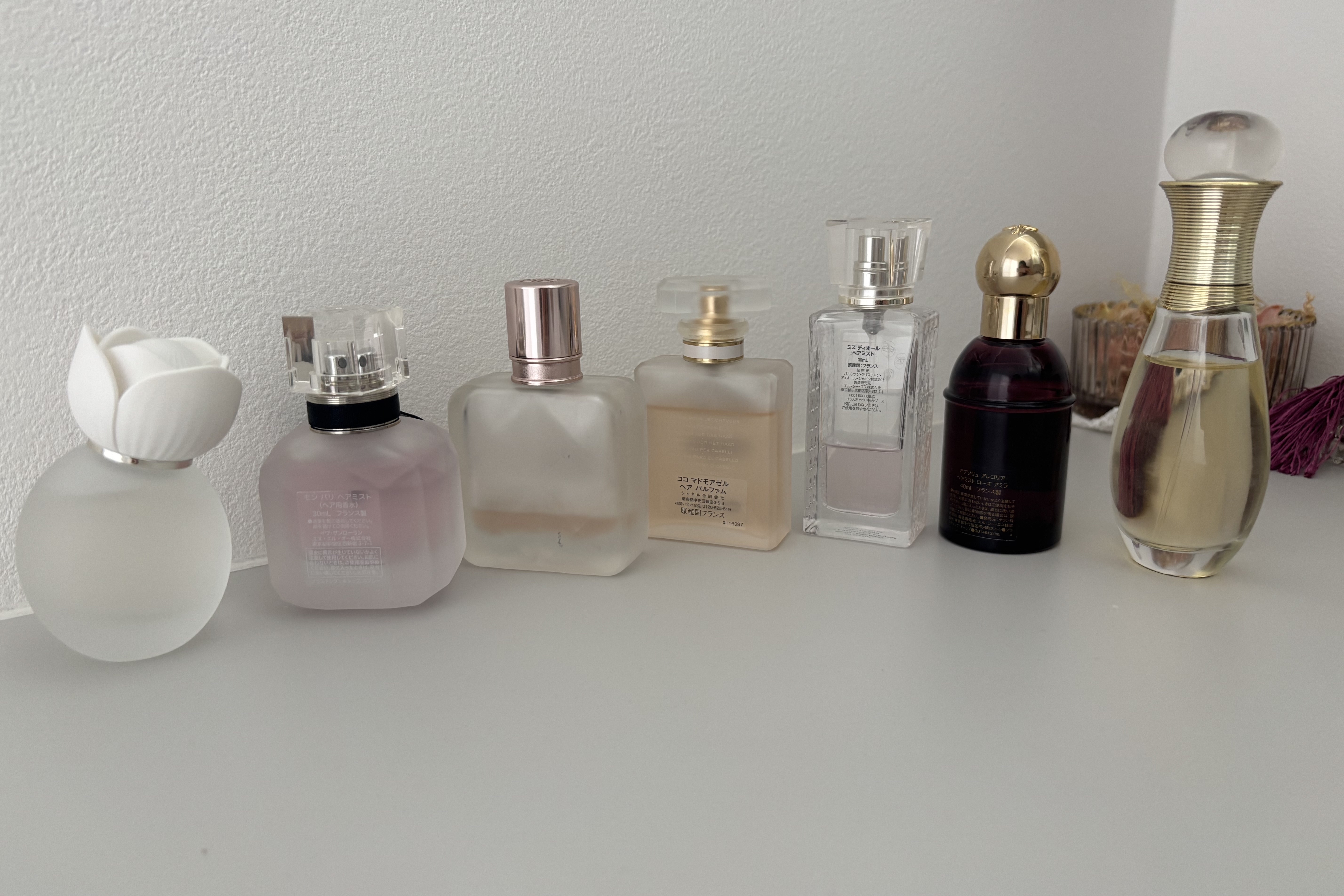 試してみた】アプソリュ アレゴリア ヘアミスト ローズ アミラ