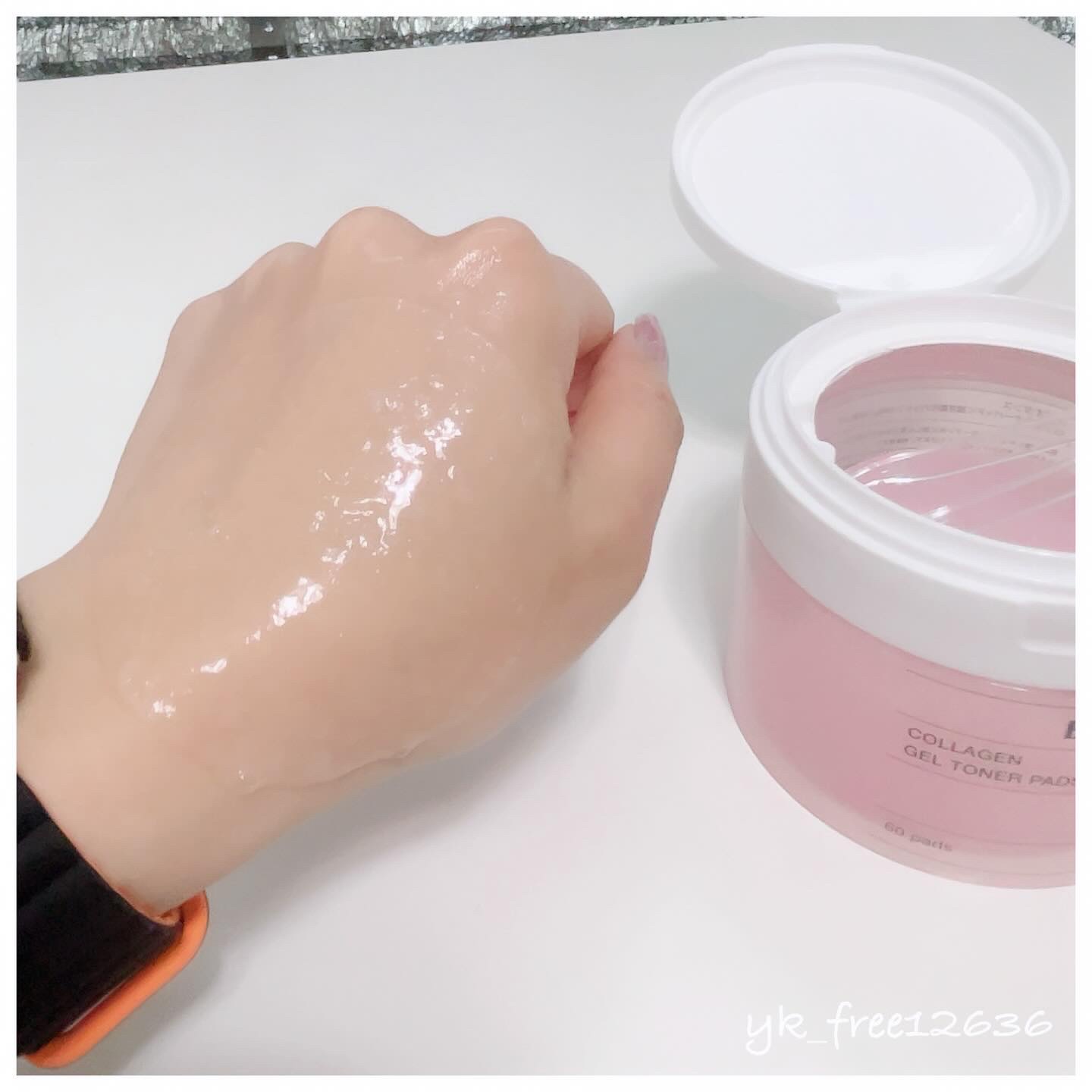 コラーゲンゲルトナーパッド/Biodance/トナーパッドを使ったクチコミ（3枚目）