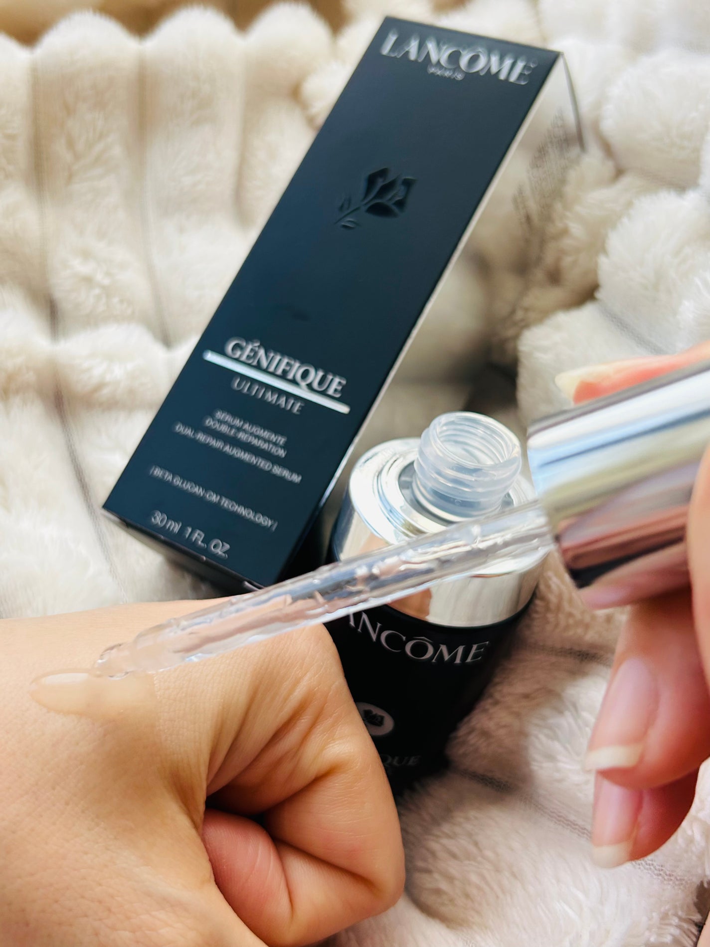 ジェニフィック アルティメ セラム/LANCOME/美容液を使ったクチコミ(2枚目)