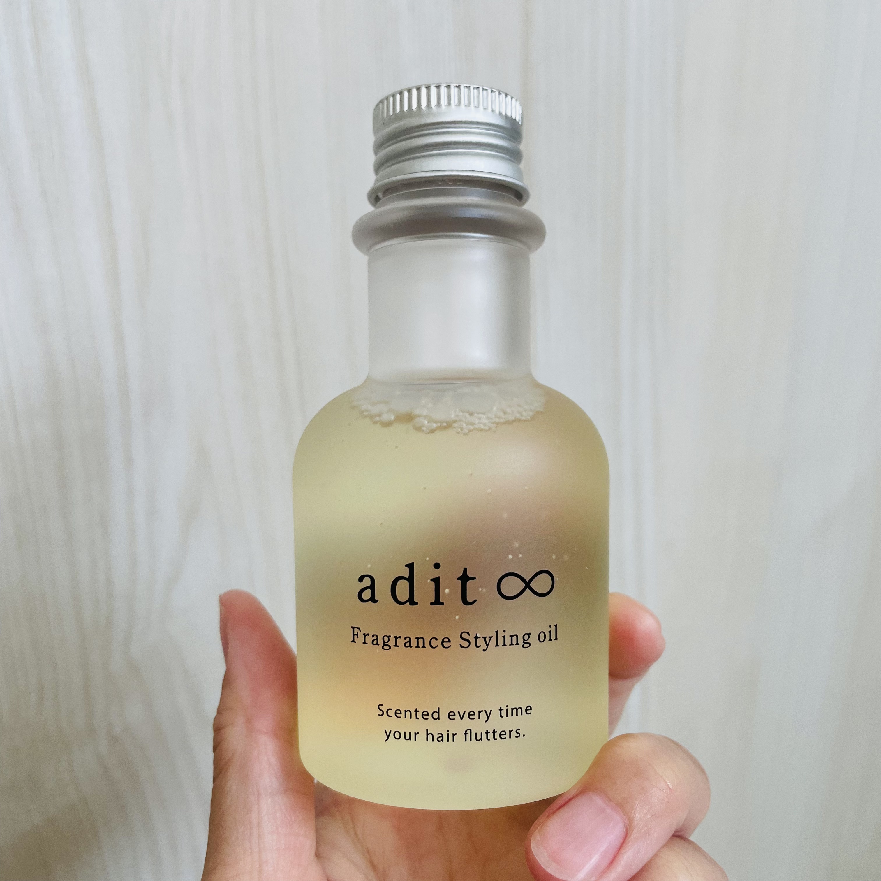 フレグランス スタイリングオイル/adit∞/ヘアオイルを使ったクチコミ（1枚目）