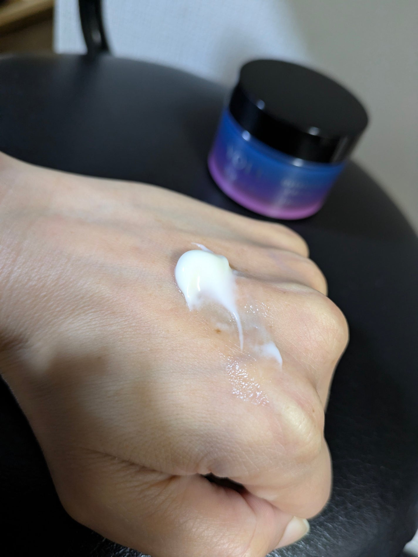 ヨル スキン オーバーナイトクリーム モイスト/YOLU/フェイスクリームを使ったクチコミ(2枚目)