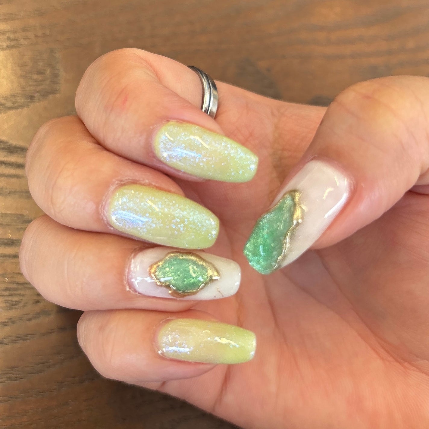 ジェルネイル/セリア/ジェルネイルを使ったクチコミ(2枚目)