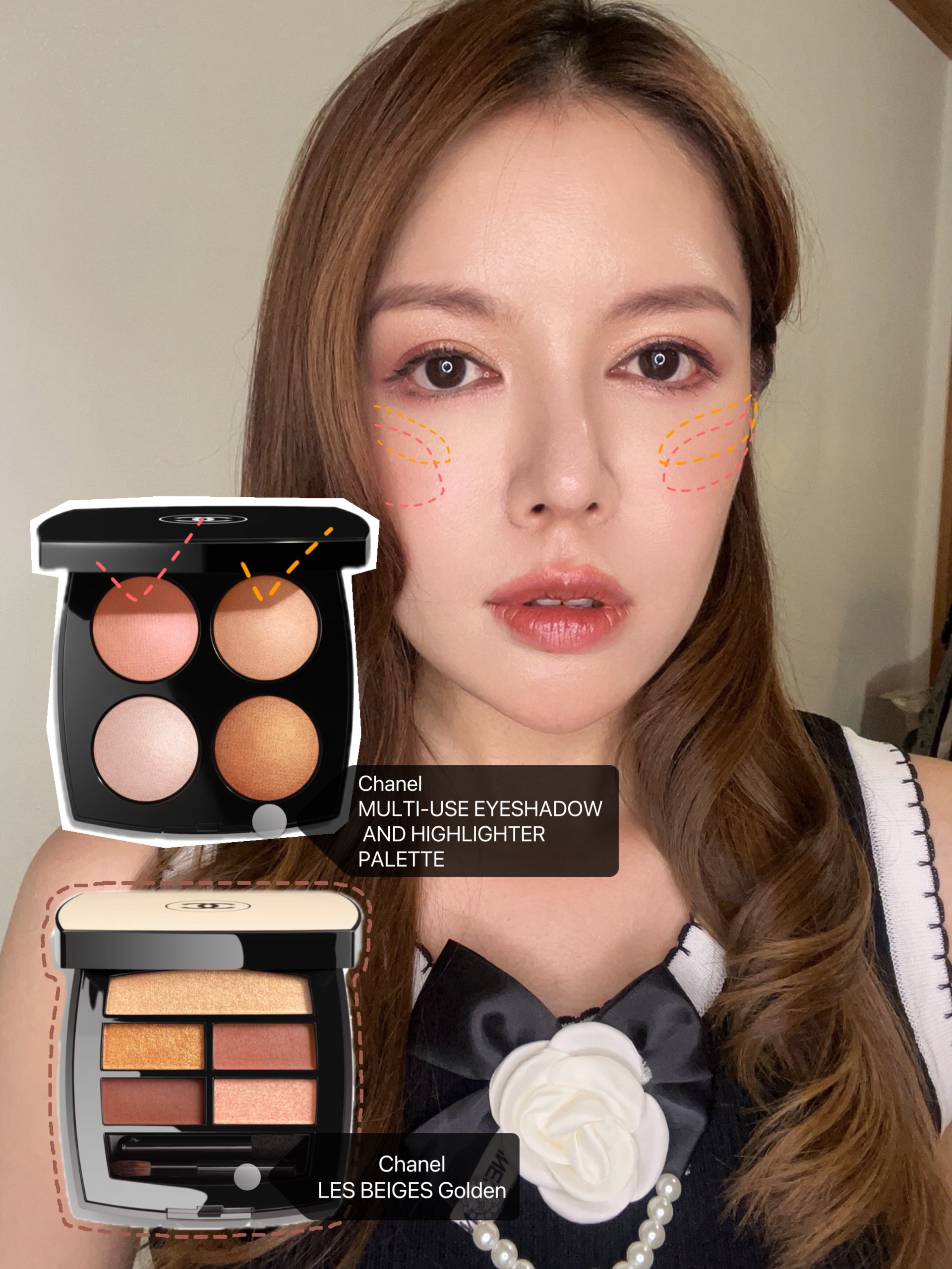 レ ベージュ パレット ルガール/CHANEL/アイシャドウパレットを使ったクチコミ（3枚目）