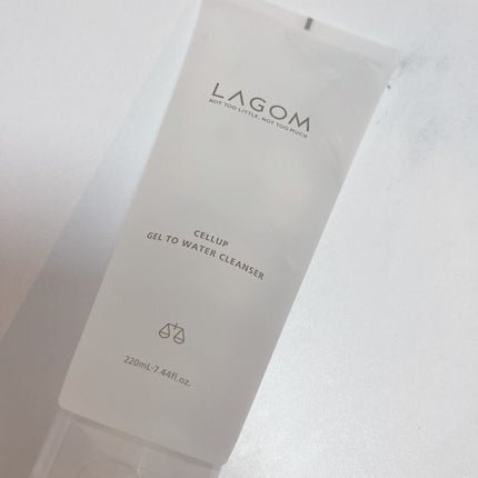 ラゴム ジェルトゥウォーター クレンザー(朝用洗顔)/LAGOM /その他洗顔料を使ったクチコミ(1枚目)