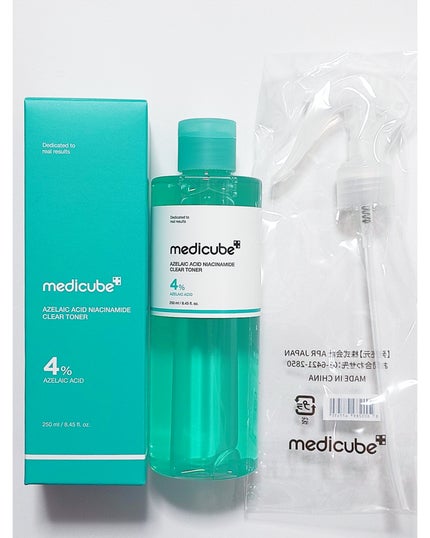 アゼライン酸ナイアシンアミドクリアトナー/MEDICUBE/化粧水を使ったクチコミ(1枚目)