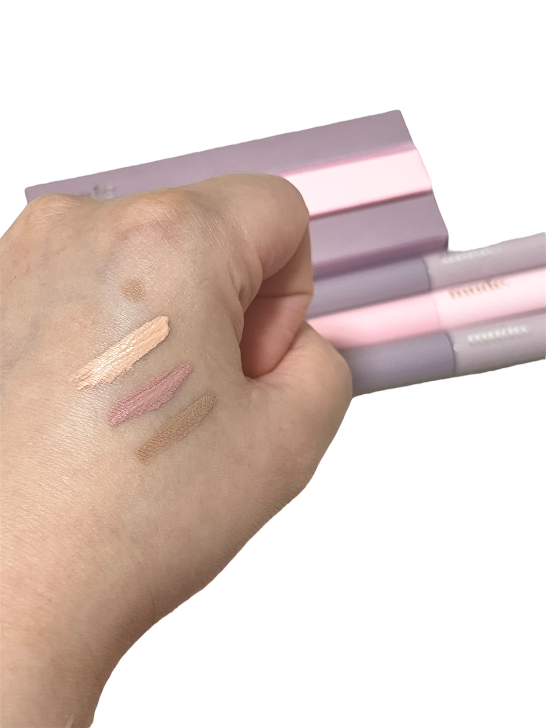 インスパイアスキニーブロウカラ/mude/眉マスカラを使ったクチコミ（2枚目）