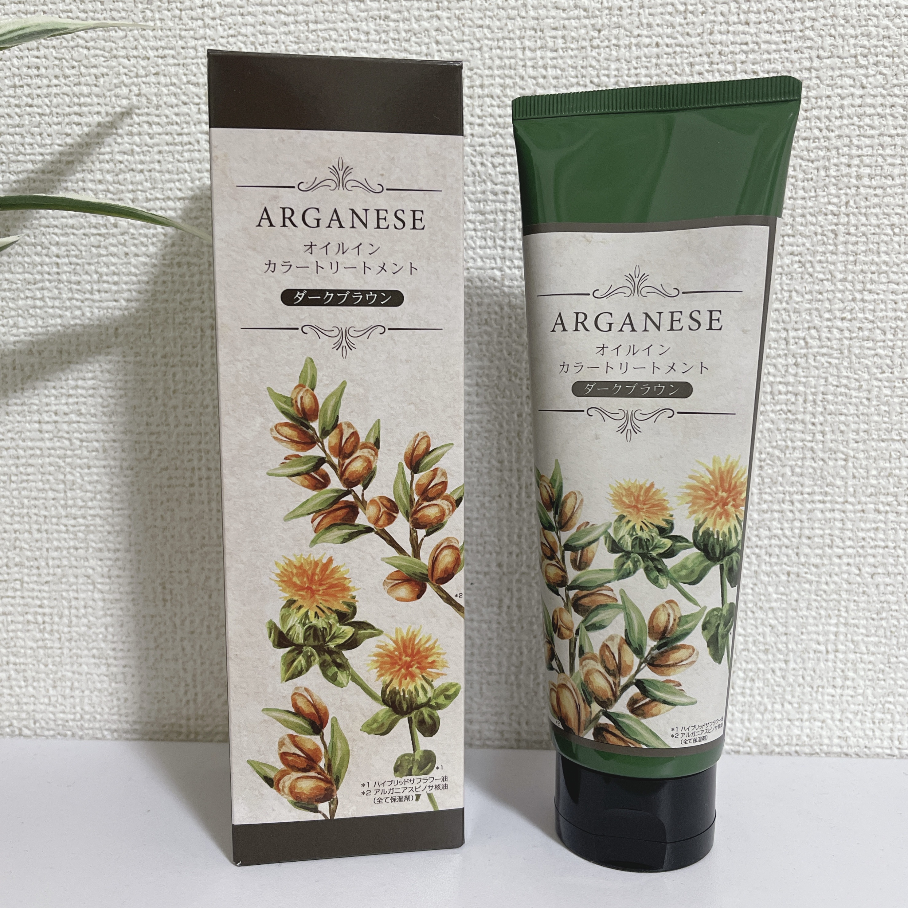 アルガネーゼ オイルインカラートリートメント/ウィルミナ/ヘアカラーを使ったクチコミ（1枚目）