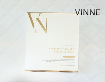 シグニチャーバイオディープコラーゲンファーミングマスク/VINNE /シートマスク・パックを使ったクチコミ(1枚目)