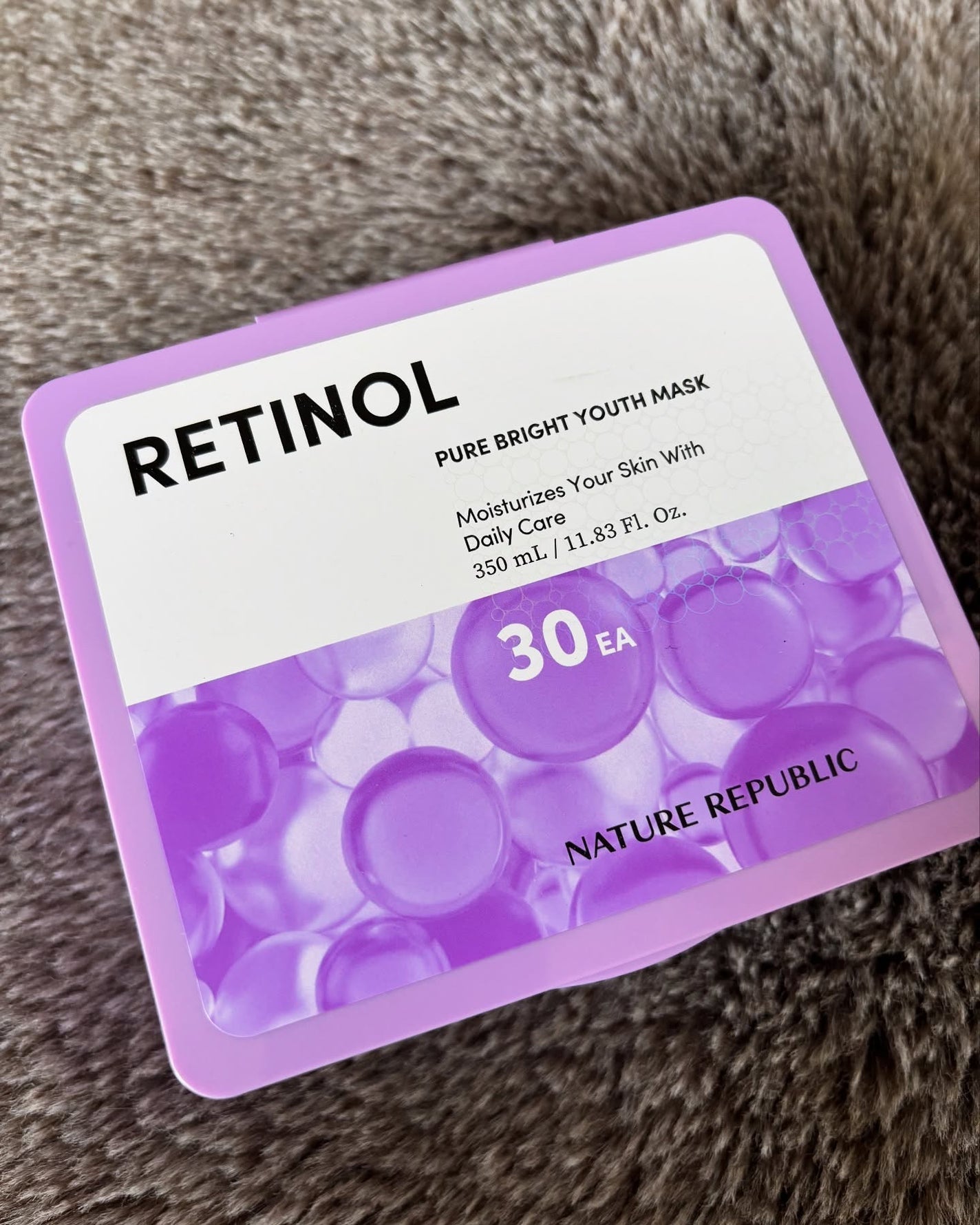 レチノールピュアブライトユースマスク30枚入/ネイチャーリパブリック/シートマスク・パックを使ったクチコミ(1枚目)