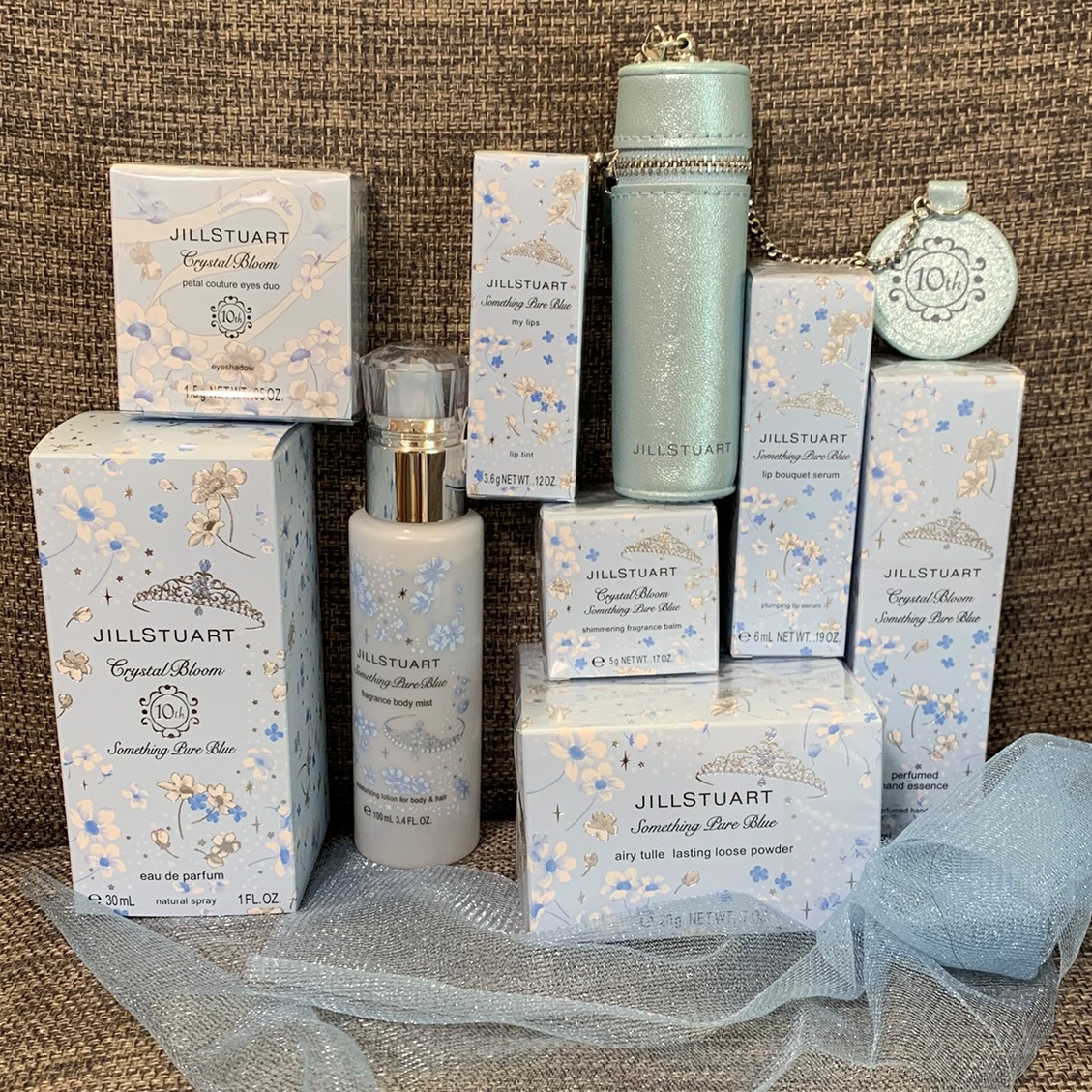 ジルスチュアート サムシングピュアブルー フレグランス ボディミスト/JILL STUART/ミスト状化粧水を使ったクチコミ（3枚目）