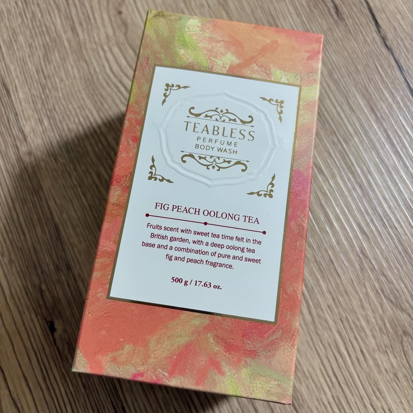 パフュームボディウォッシュ フィグピーチウーロンティー/TEABLESS/ボディソープを使ったクチコミ(5枚目)