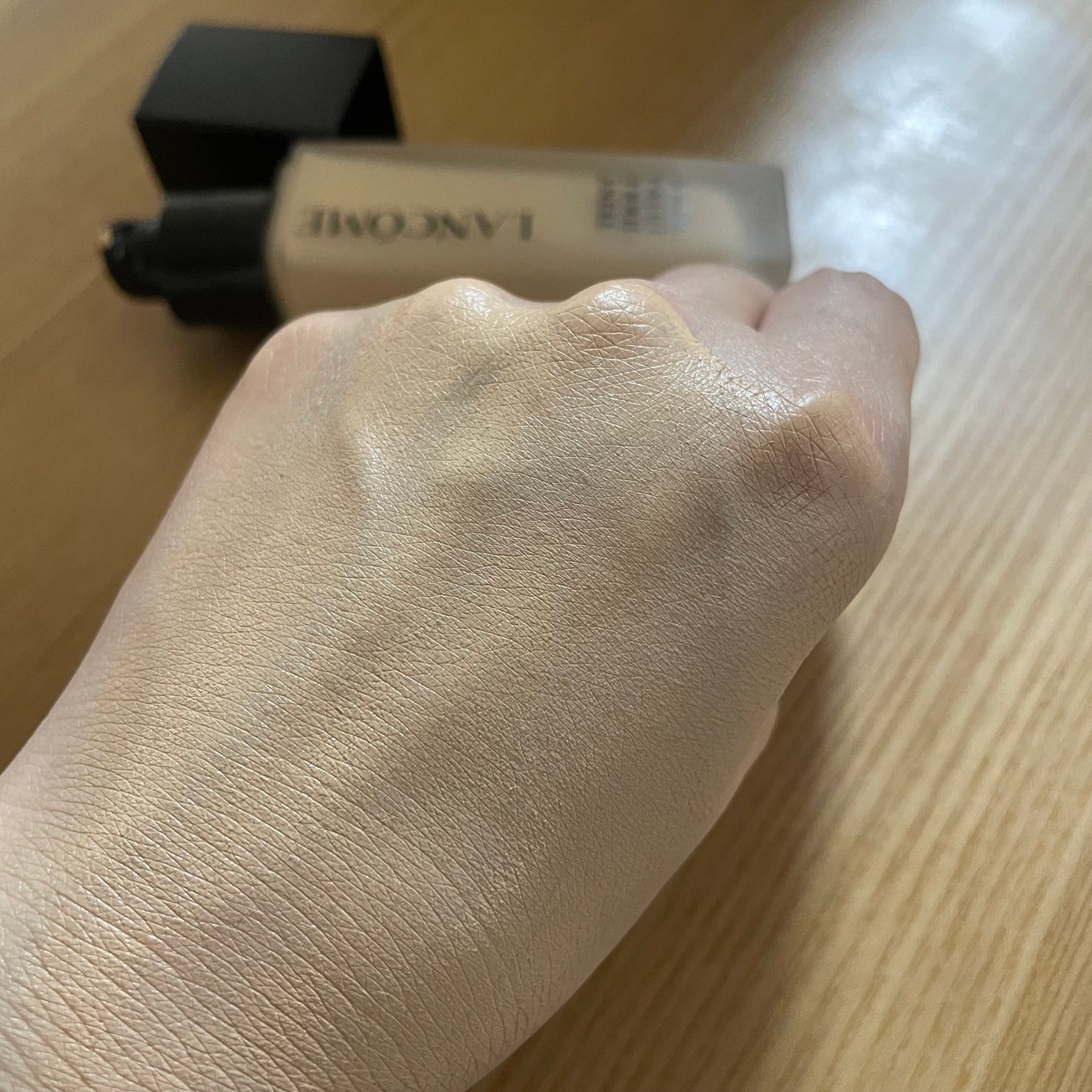 タンイドル ウルトラ ウェア リキッド N/LANCOME/リキッドファンデーションを使ったクチコミ(5枚目)