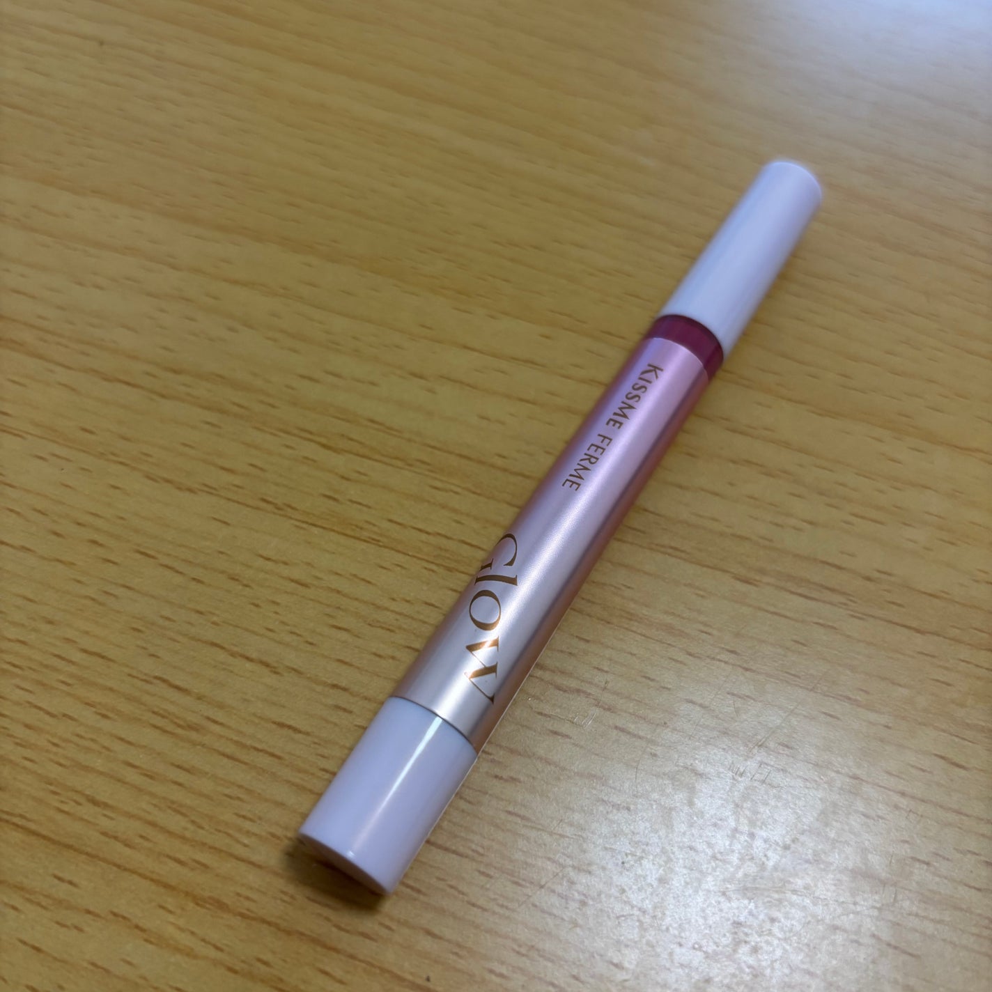 キスミー フェルム 紅筆リップグロウ/キスミー フェルム/口紅を使ったクチコミ(4枚目)