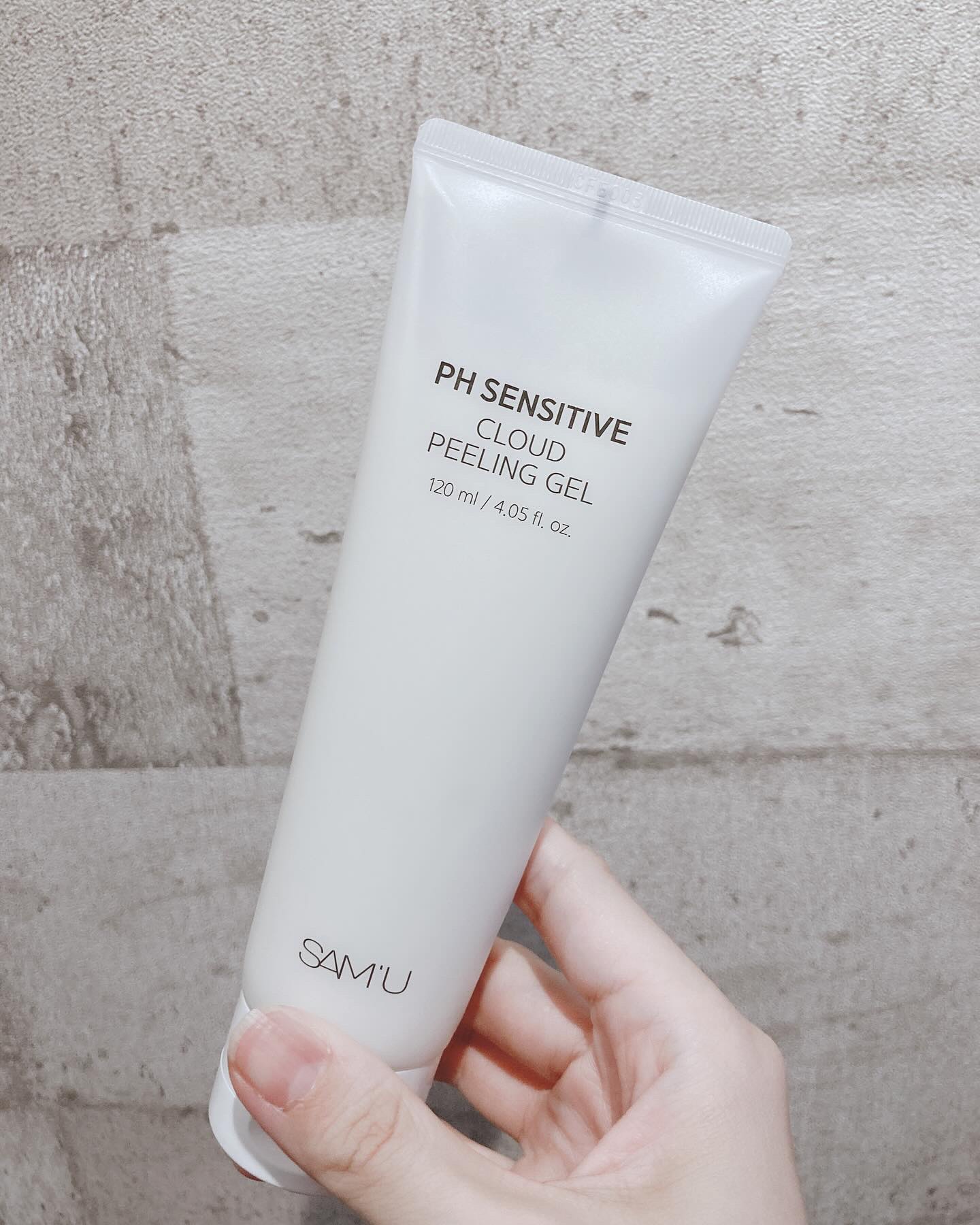 PHセンシティブクラウドピーリングジェル/SAM'U/ピーリングを使ったクチコミ（2枚目）