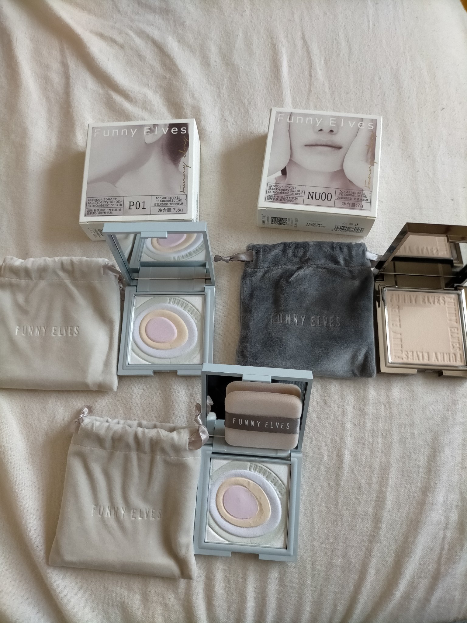 ネビュラ プレストパウダー/FUNNY ELVES方里/プレストパウダーを使ったクチコミ（1枚目）