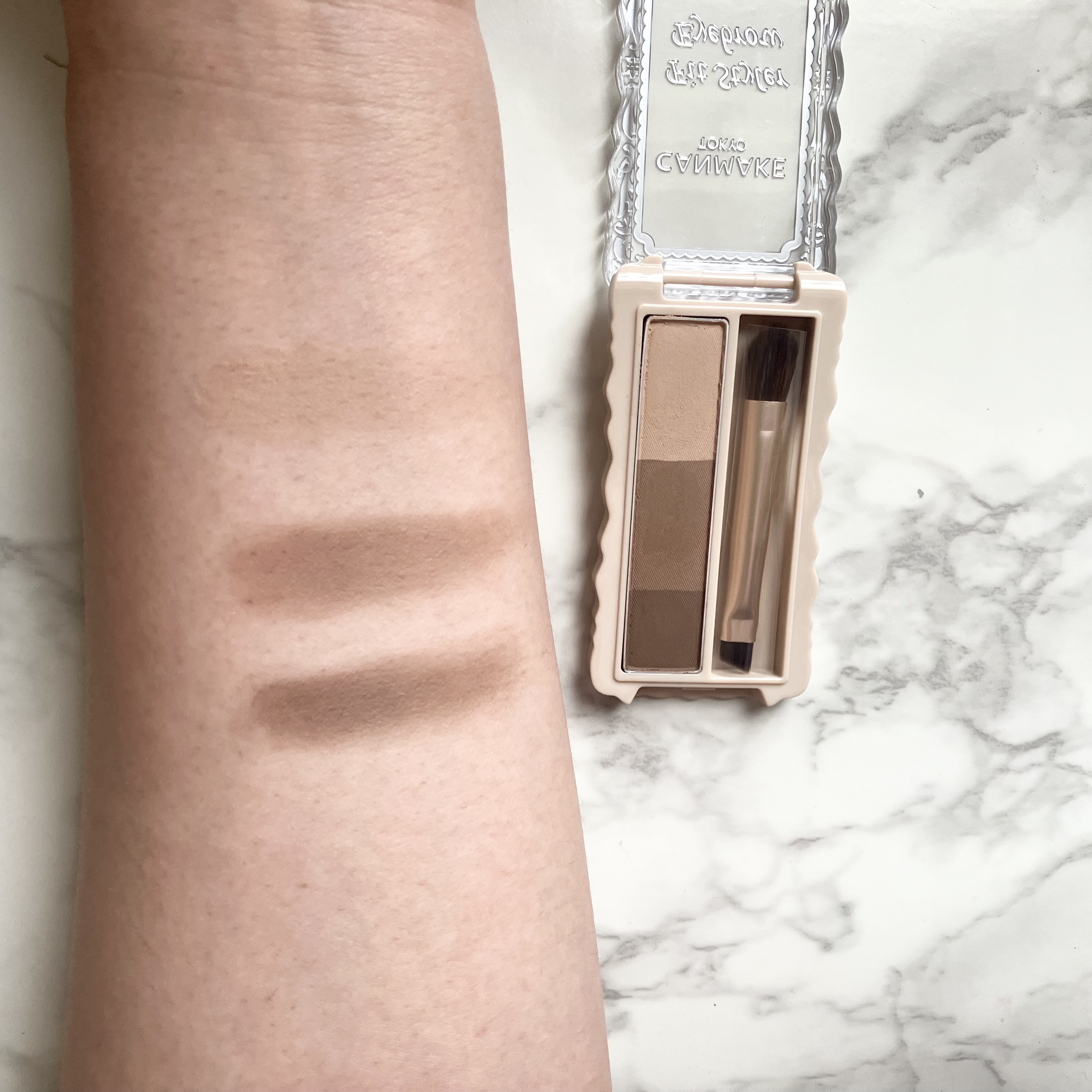 フィットスタイラーアイブロウ/キャンメイク/パウダーアイブロウを使ったクチコミ（2枚目）