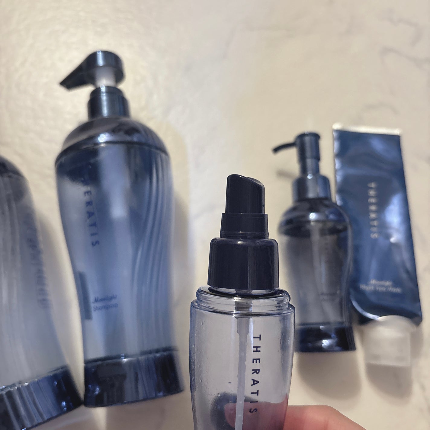 セラティス ムーンライトスリーク シャンプー / ヘアトリートメント/THERATIS/市販シャンプーを使ったクチコミ(2枚目)