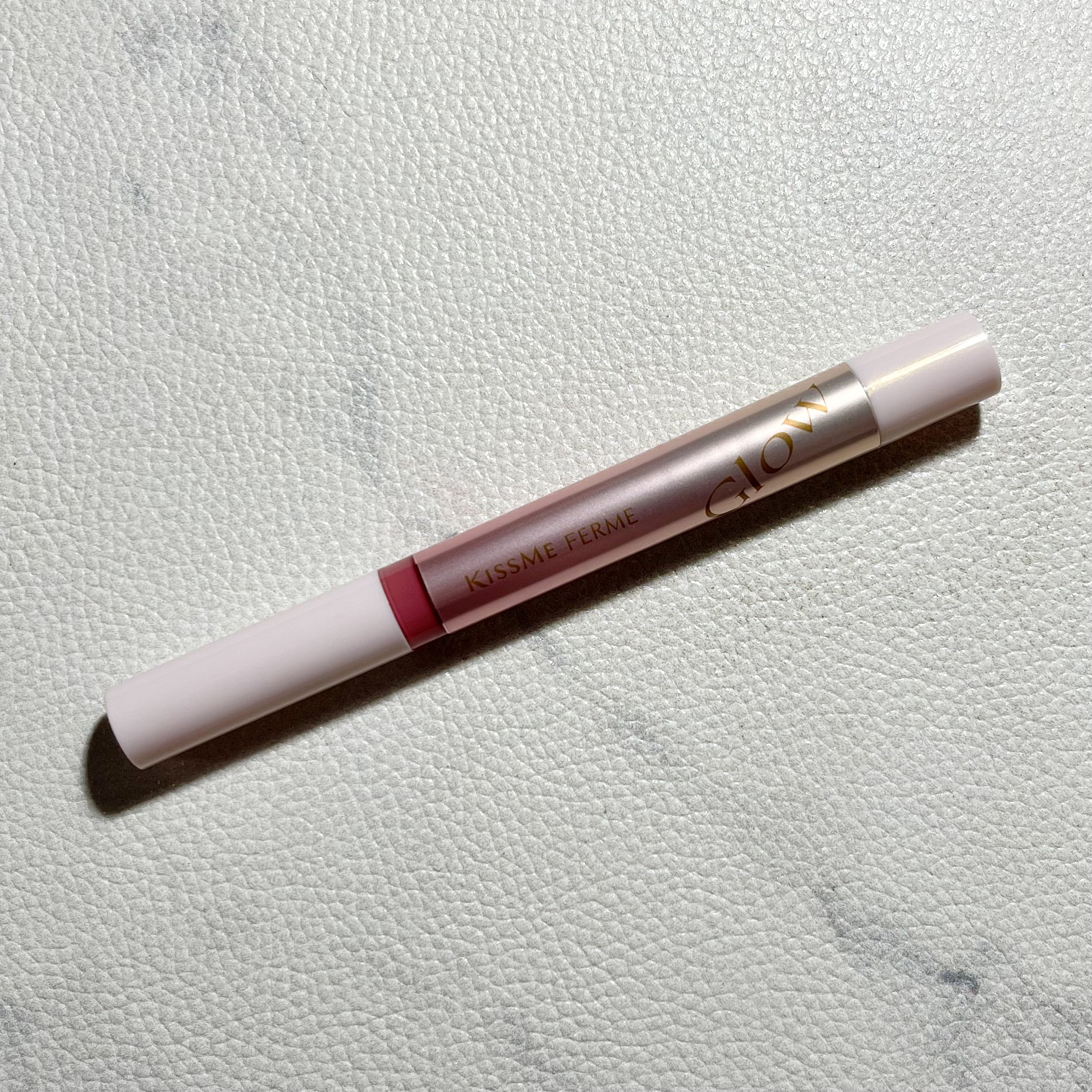 キスミー　フェルム　紅筆リップグロウ/キスミー フェルム/口紅を使ったクチコミ（3枚目）