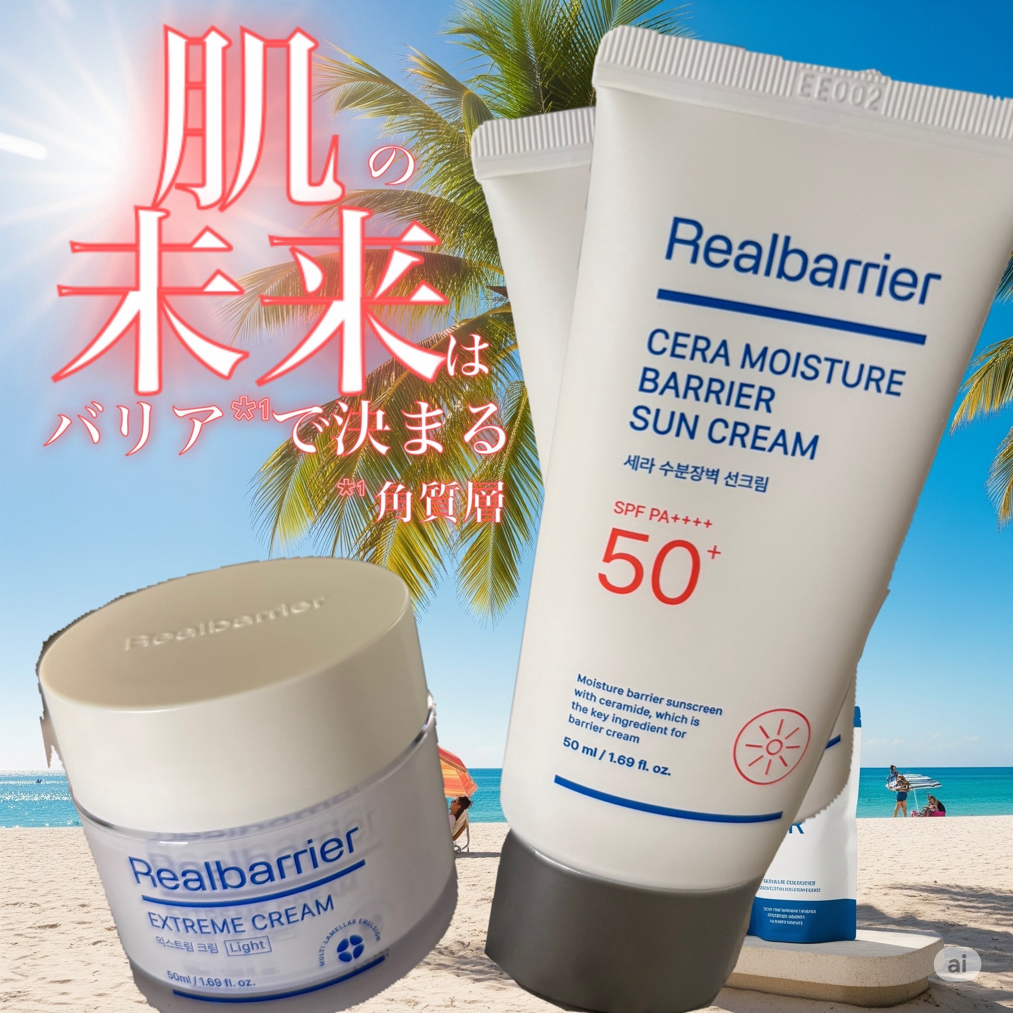 リアルバリア エクストリームクリーム ライト/Real Barrier/フェイスクリームを使ったクチコミ（1枚目）