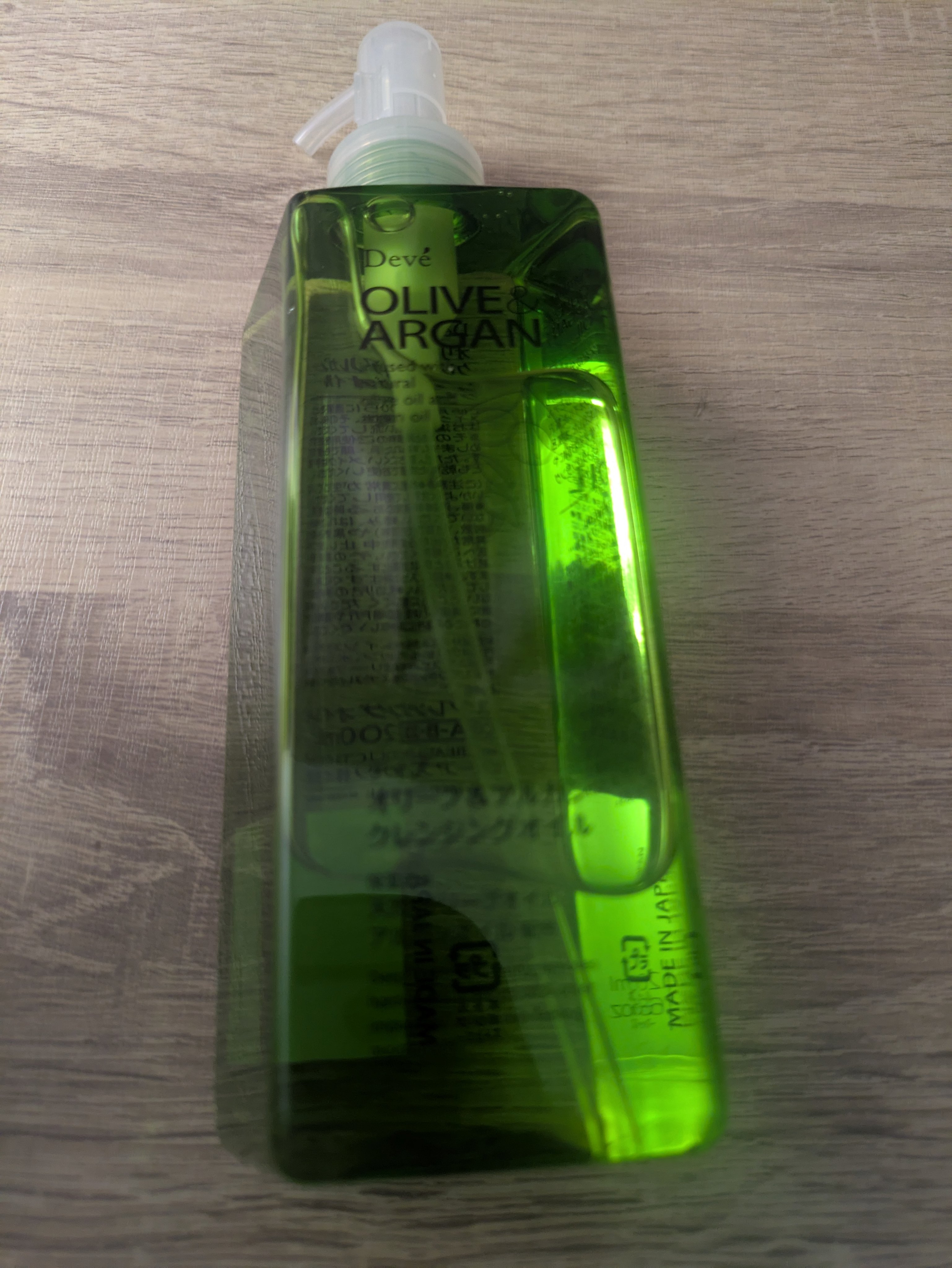 オリーブ＆アルガン クレンジングオイル/Deve/オイルクレンジングを使ったクチコミ（2枚目）