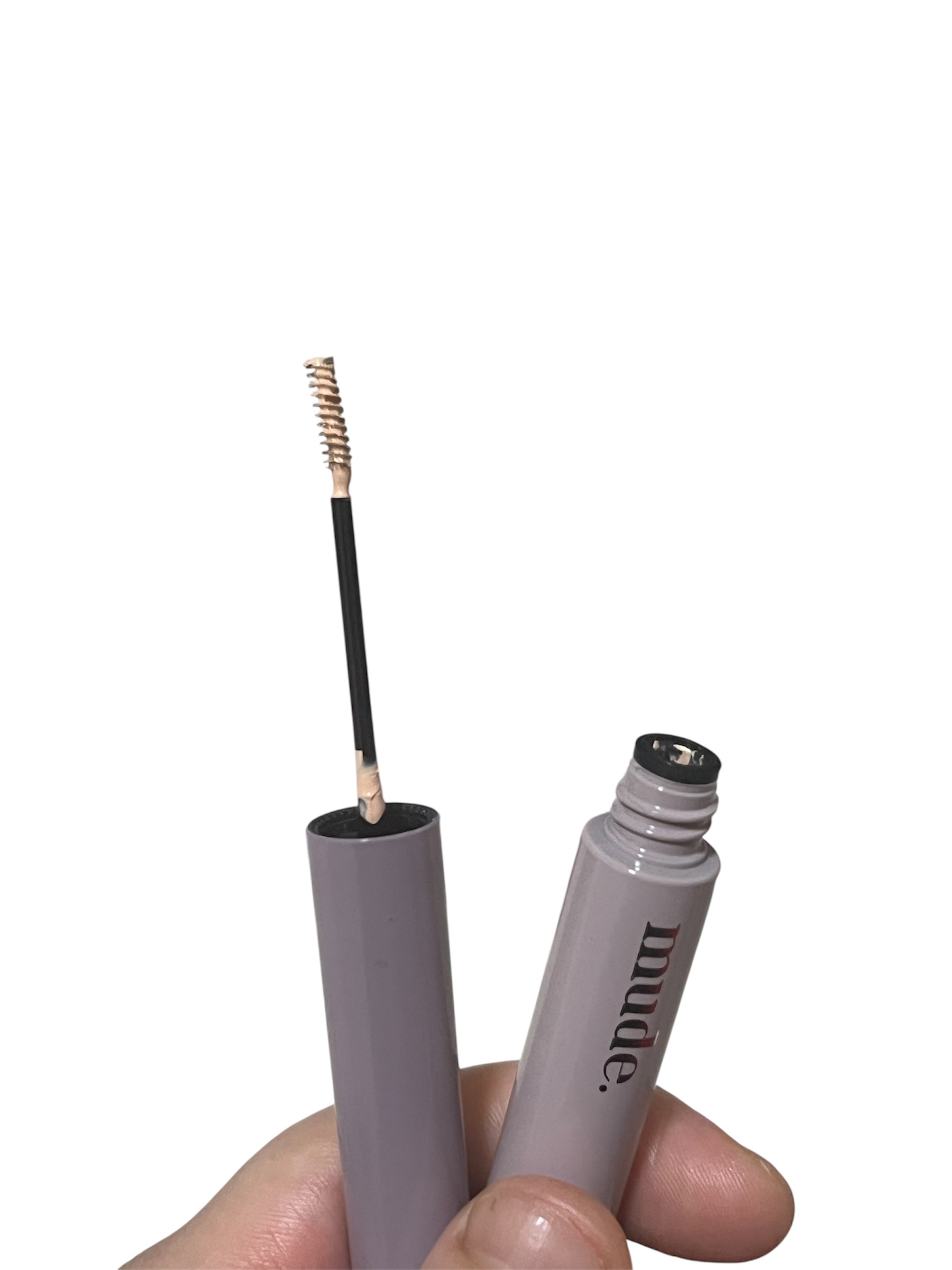 インスパイアスキニーブロウカラ/mude/眉マスカラを使ったクチコミ（3枚目）