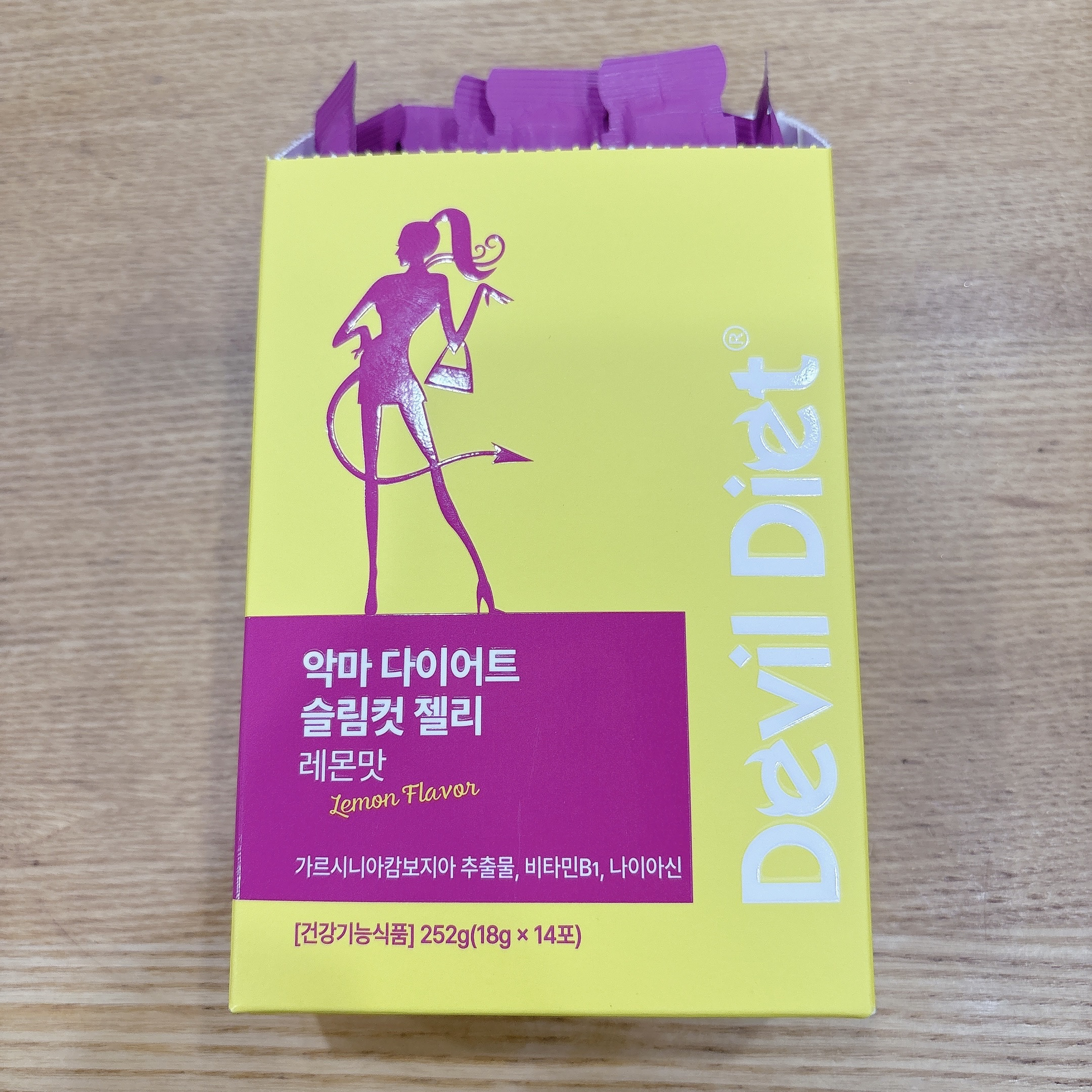 悪魔ダイエット スリムカットゼリー/ファームスビル/ゼリー飲料を使ったクチコミ（3枚目）