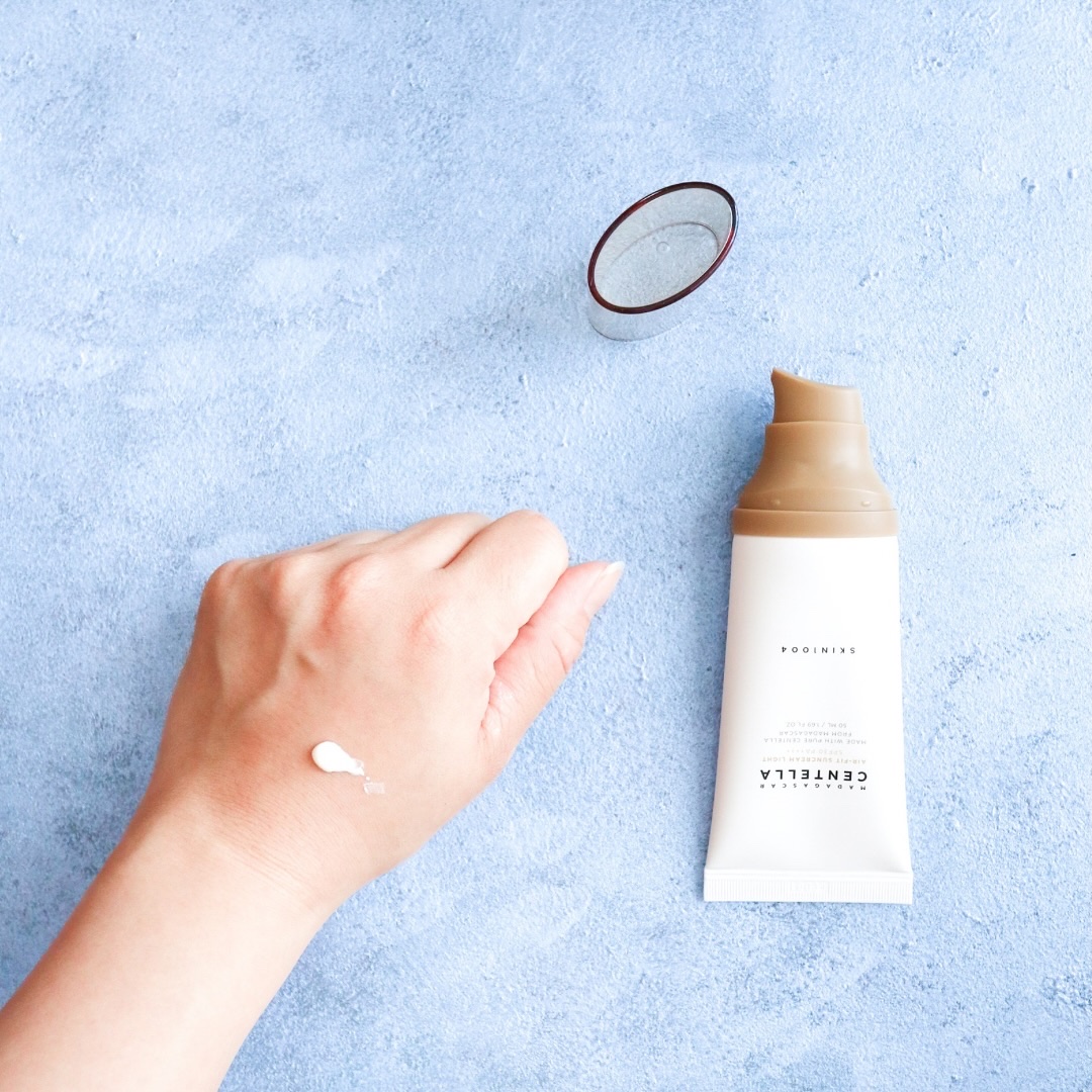 センテラ エアフィット サンクリーム ライト/SKIN1004/日焼け止めクリームを使ったクチコミ（3枚目）