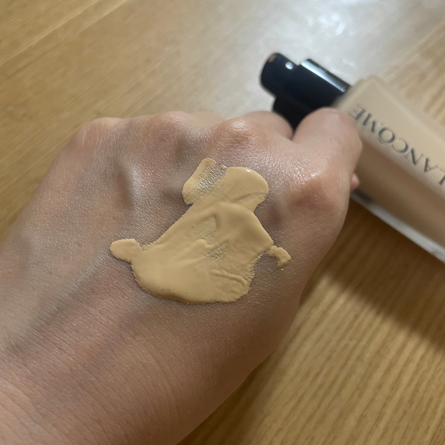 タンイドル ウルトラ ウェア リキッド N/LANCOME/リキッドファンデーションを使ったクチコミ(4枚目)