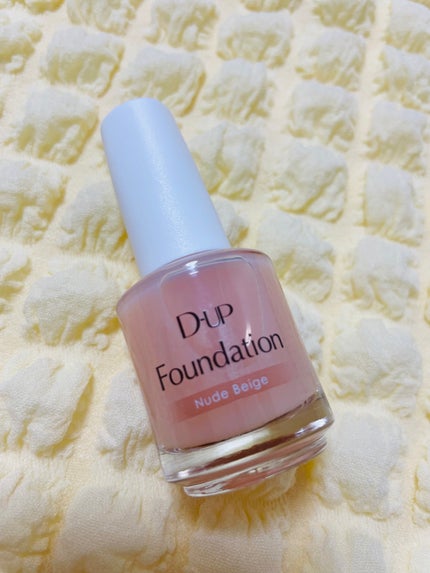 ディーアップファンデーション ヌードベージュ/D-UP/ネイルベースコートの画像