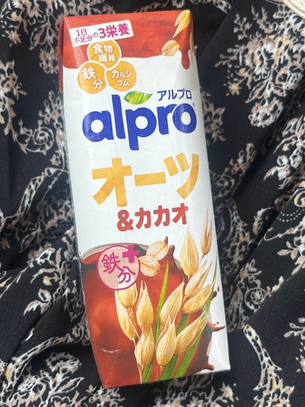 オーツ&カカオ/alpro/オーツ・アーモンドミルクを使ったクチコミ(1枚目)