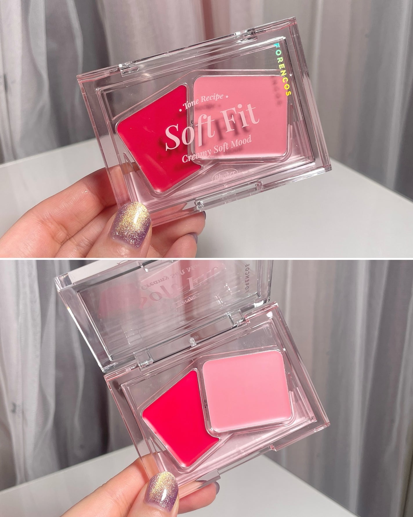 Soft Fitting Cream Blusher/フォレンコス/ジェル・クリームチークを使ったクチコミ(5枚目)