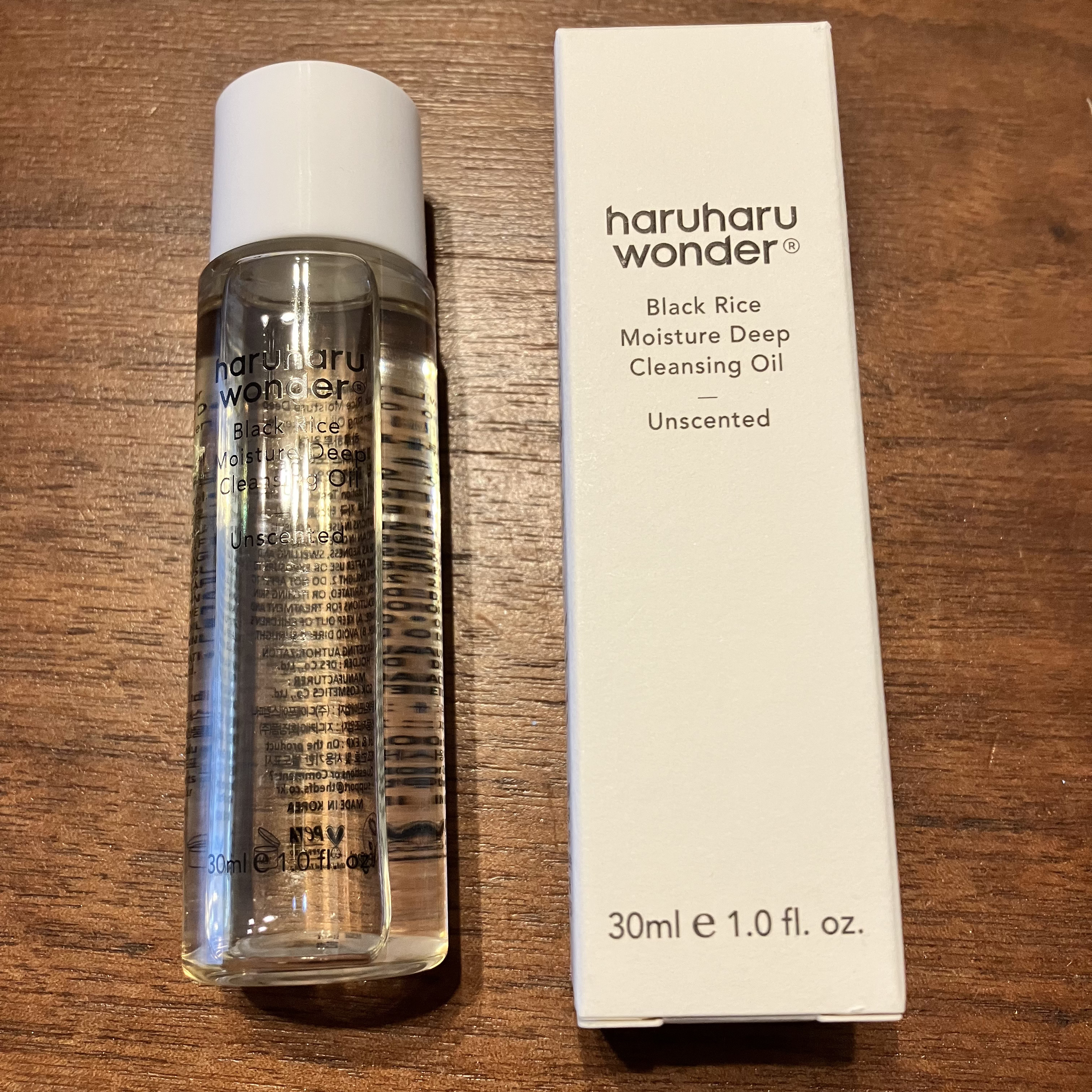 ブラックライス　モイスチャー　ディープクレンジングオイル/haruharu wonder/オイルクレンジングを使ったクチコミ（1枚目）