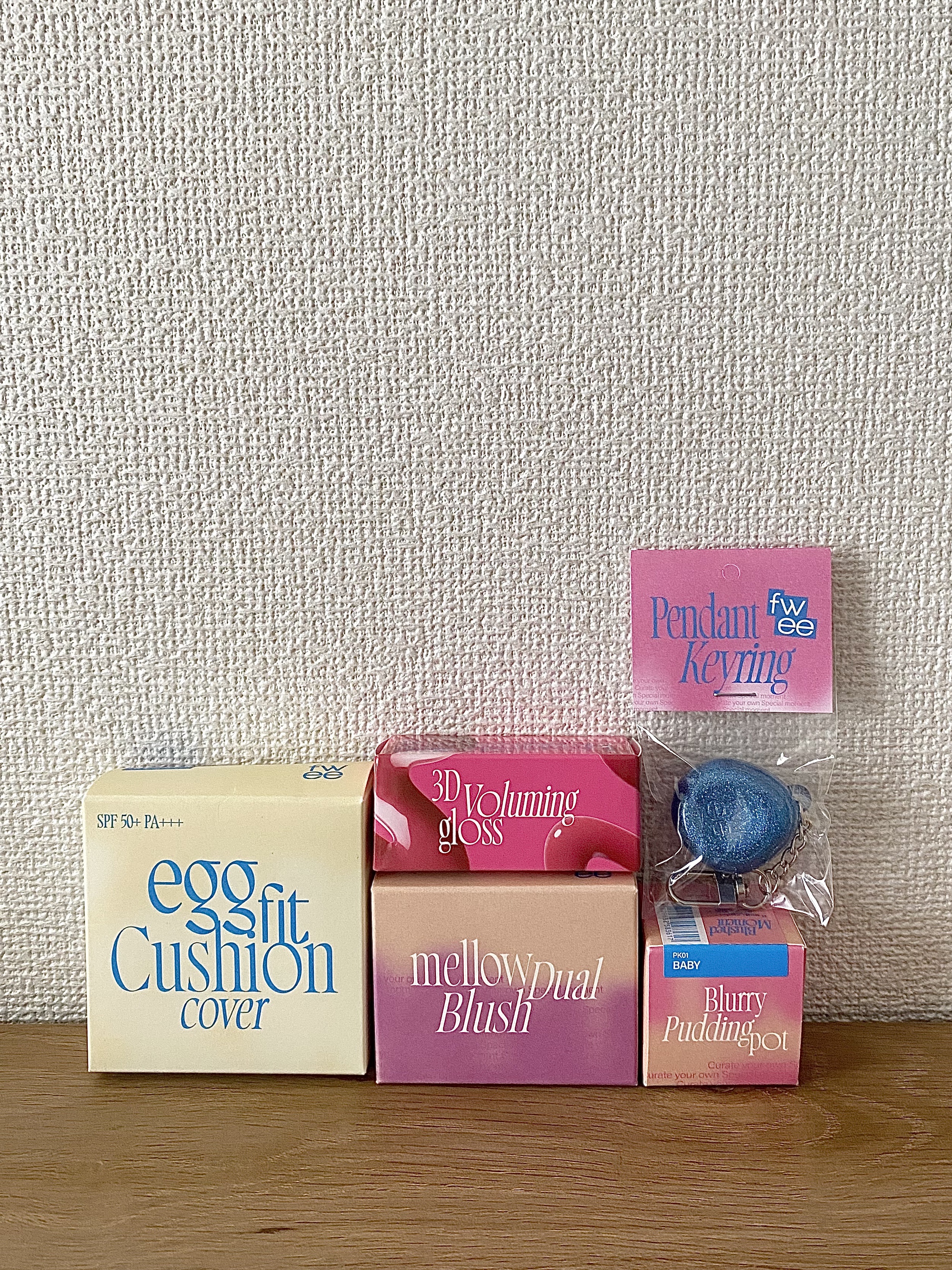 リップアンドチーク ブラーリープリンポット/fwee/口紅を使ったクチコミ（1枚目）