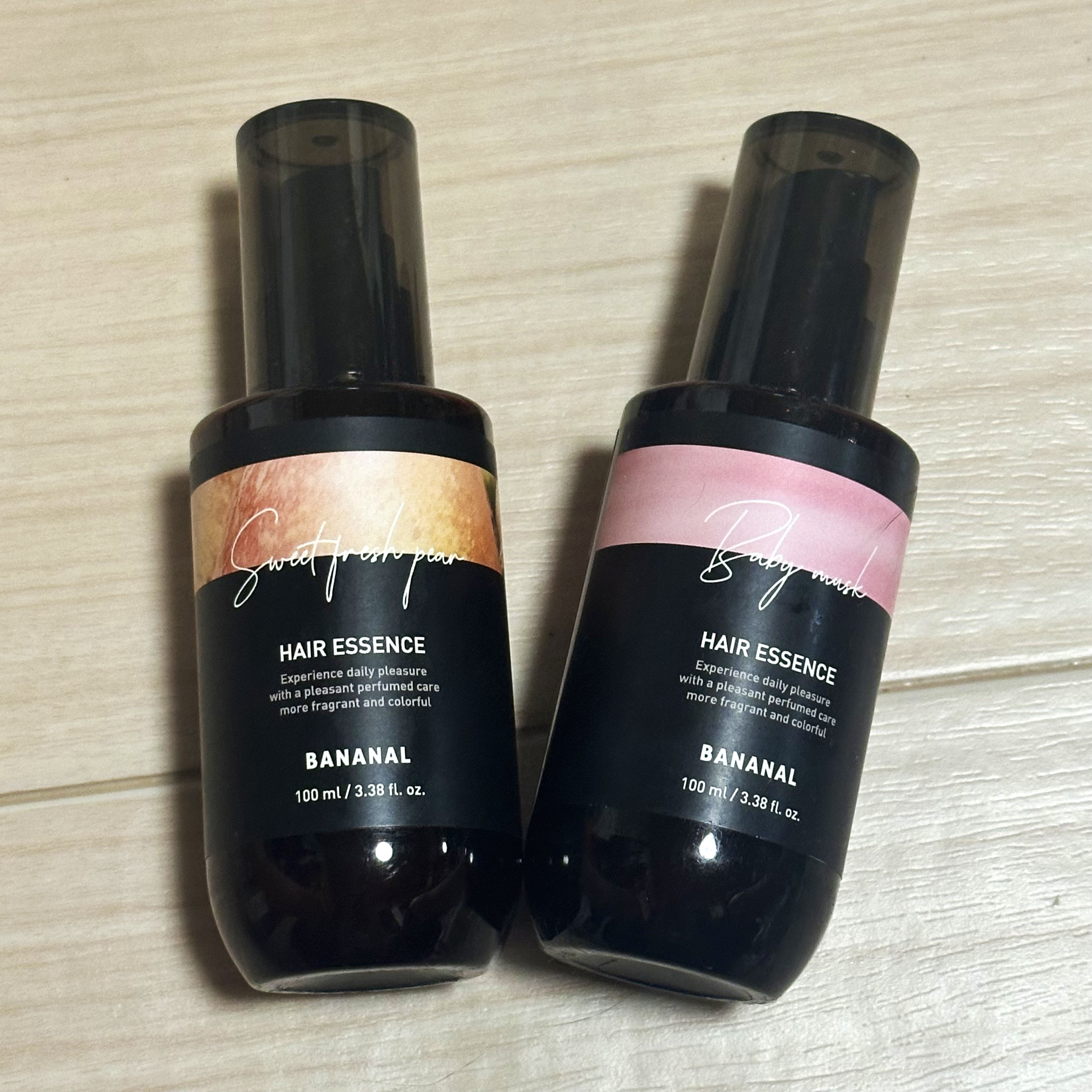 パフュームド ヘアエッセンス Sweet Fresh Pear/BANANAL/アウトバストリートメントを使ったクチコミ（1枚目）