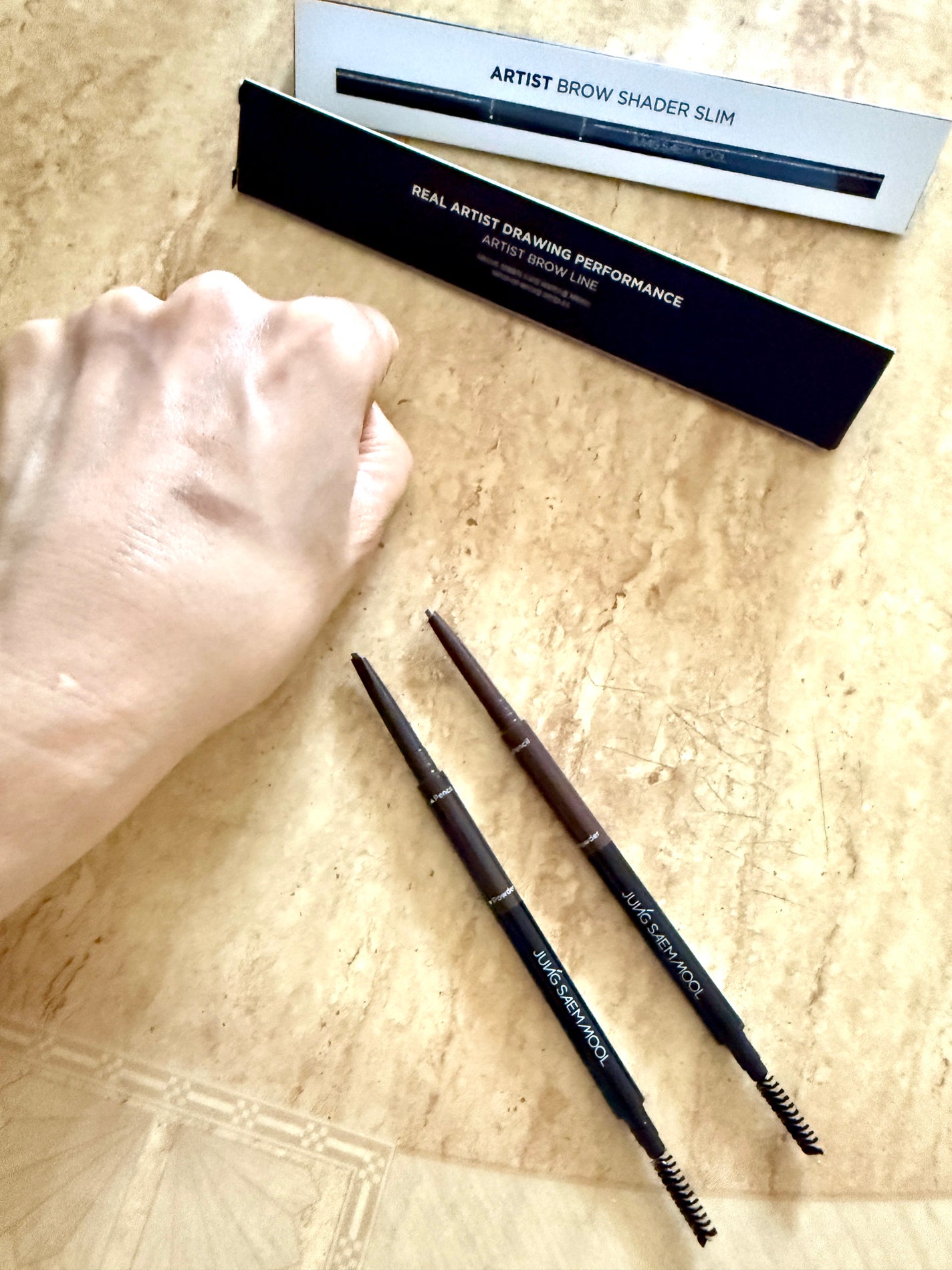 アーティスト ブロウ シェーダー スリム/JUNG SAEM MOOL/アイブロウペンシルを使ったクチコミ(2枚目)