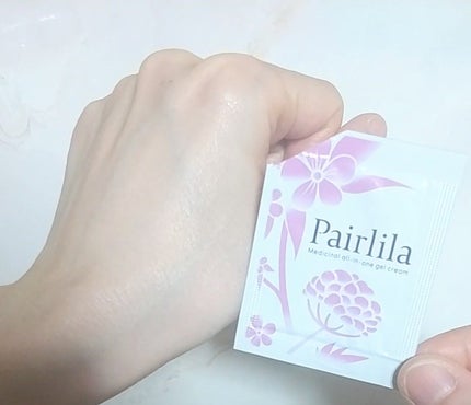 薬用オールインワンジェルクリーム/Pairlila /オールインワン化粧品を使ったクチコミ(4枚目)