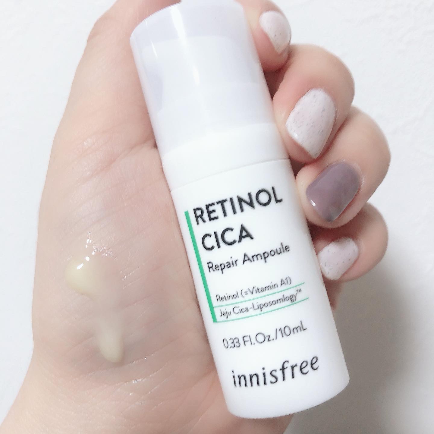 レチノール　シカ　リペア　セラム/innisfree/美容液を使ったクチコミ（2枚目）