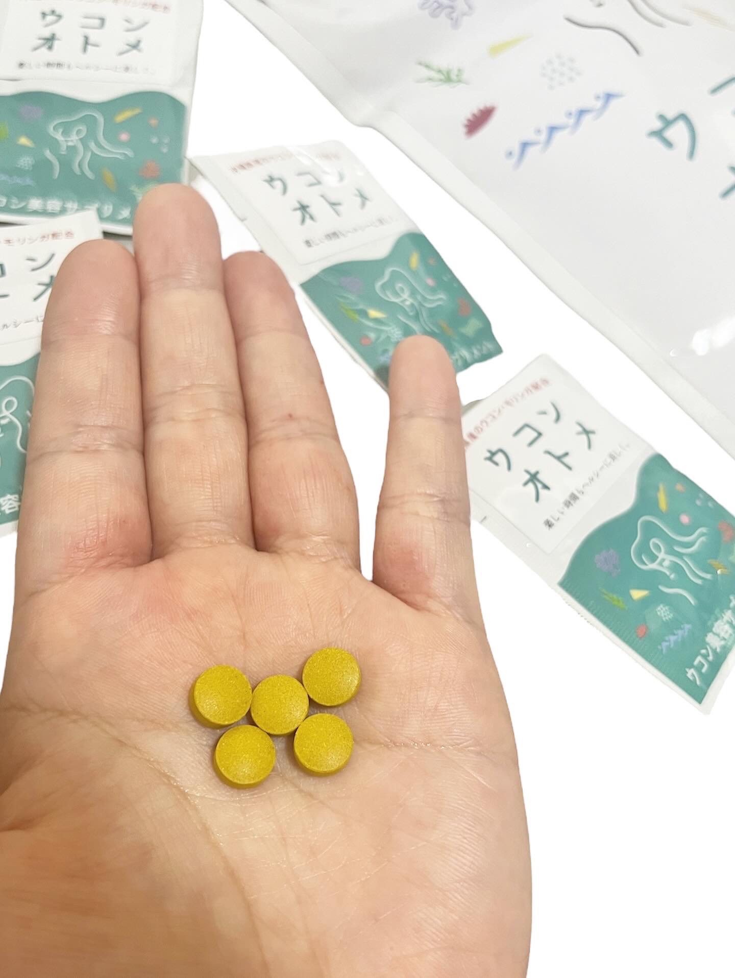 ウコンオトメ/ウコンオトメ/美容サプリメントを使ったクチコミ（3枚目）